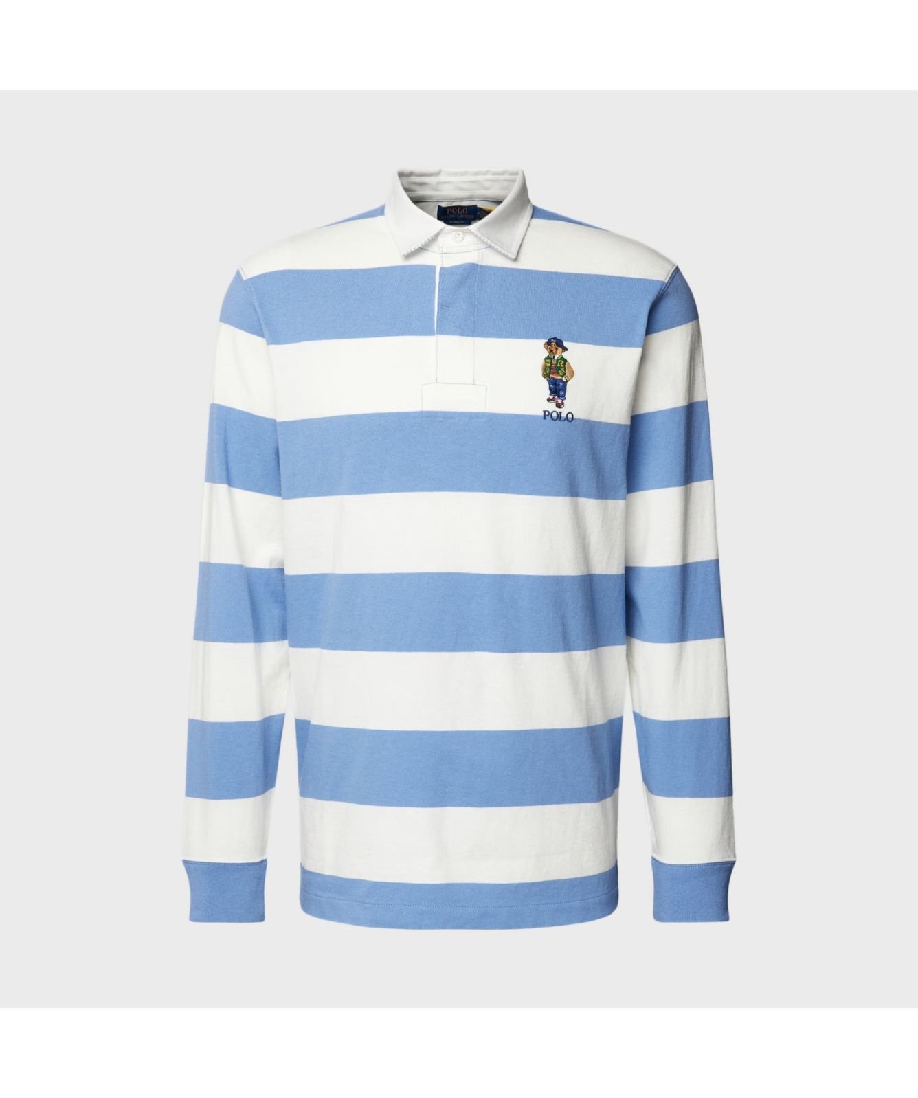 Polo Ralph Lauren Classic Fit Polo Bear Rugby Shirt | Blue