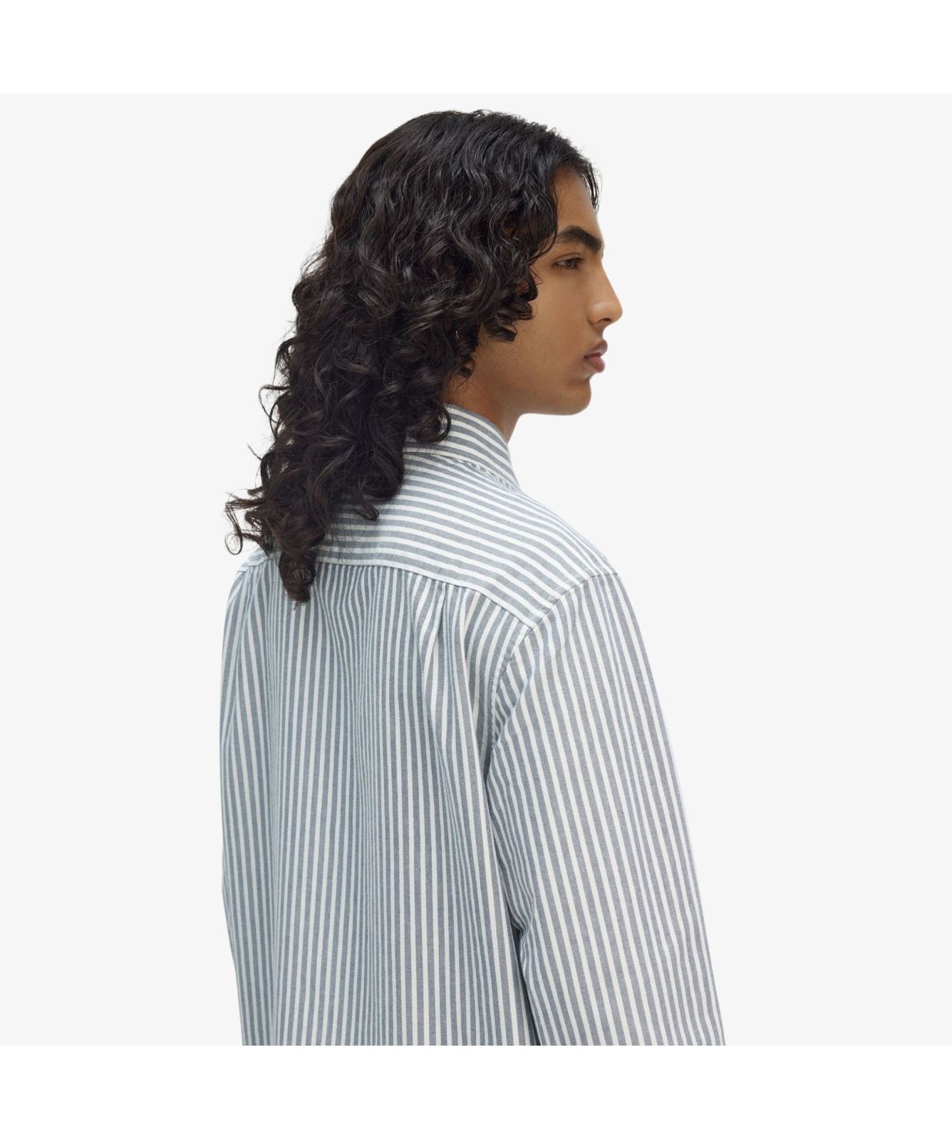 Fred Perry Stripe Oxford Shirt | Blue - M6574-X86, ﻿Green - M6574-X89
