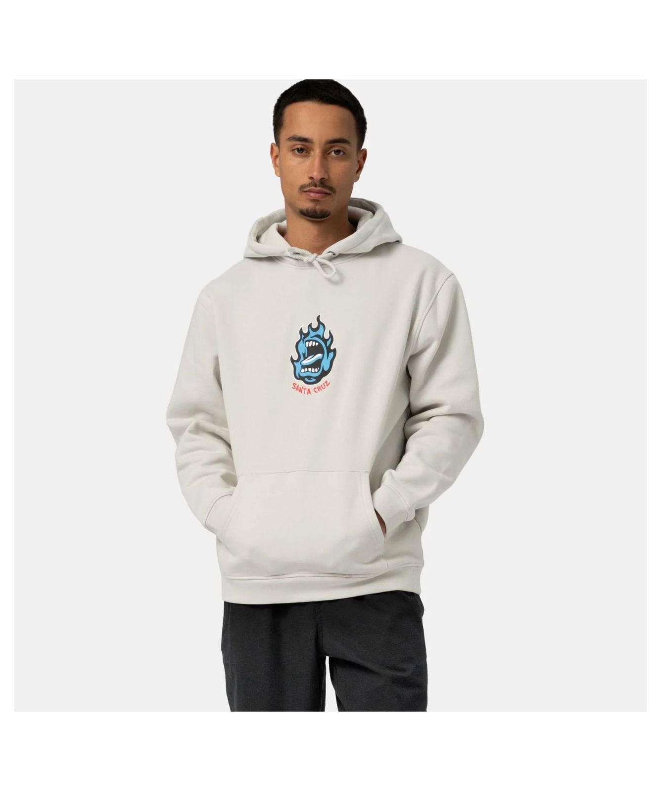 Santa Cruz Screaming Print Hoodie Kular Fashion