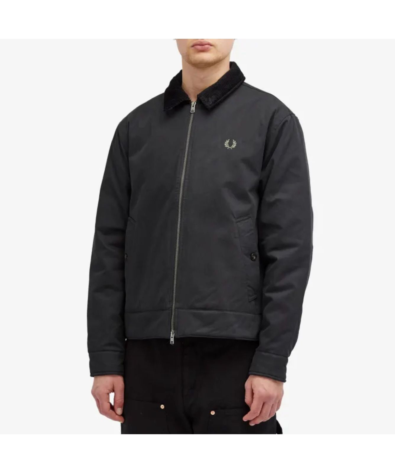 ジャケット・アウター FRED PERRY 2 Way Caban Jacket Fred Perry The Caban Jacket | Black - J8535
