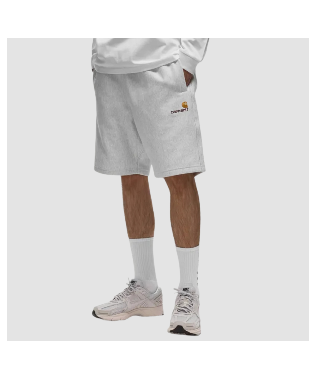 Carhartt WIP American Script Sweat Short | Black - I031685_89_XX