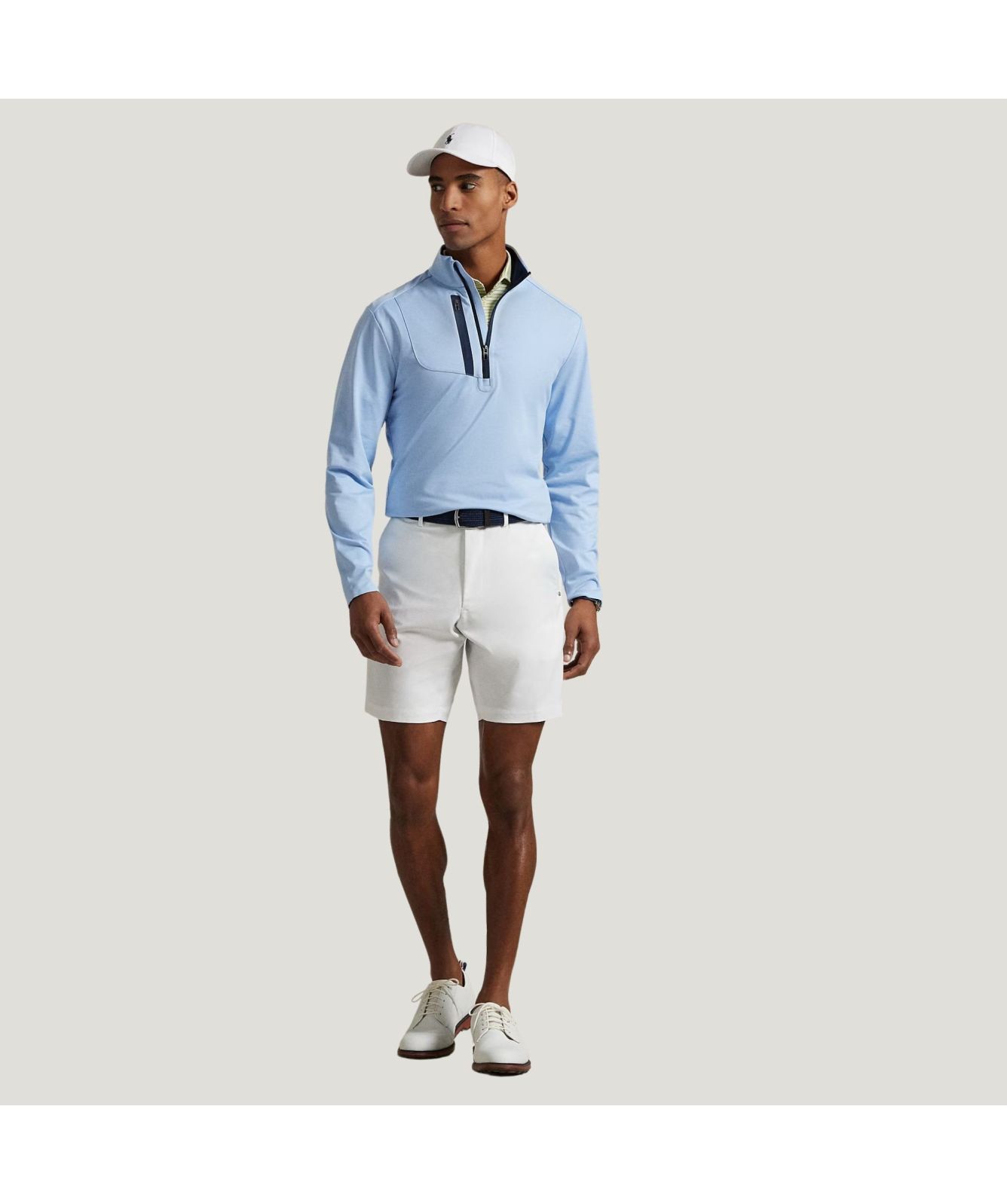 RLX by Ralph Lauren Stretch Jersey Pullover| Andover Heather