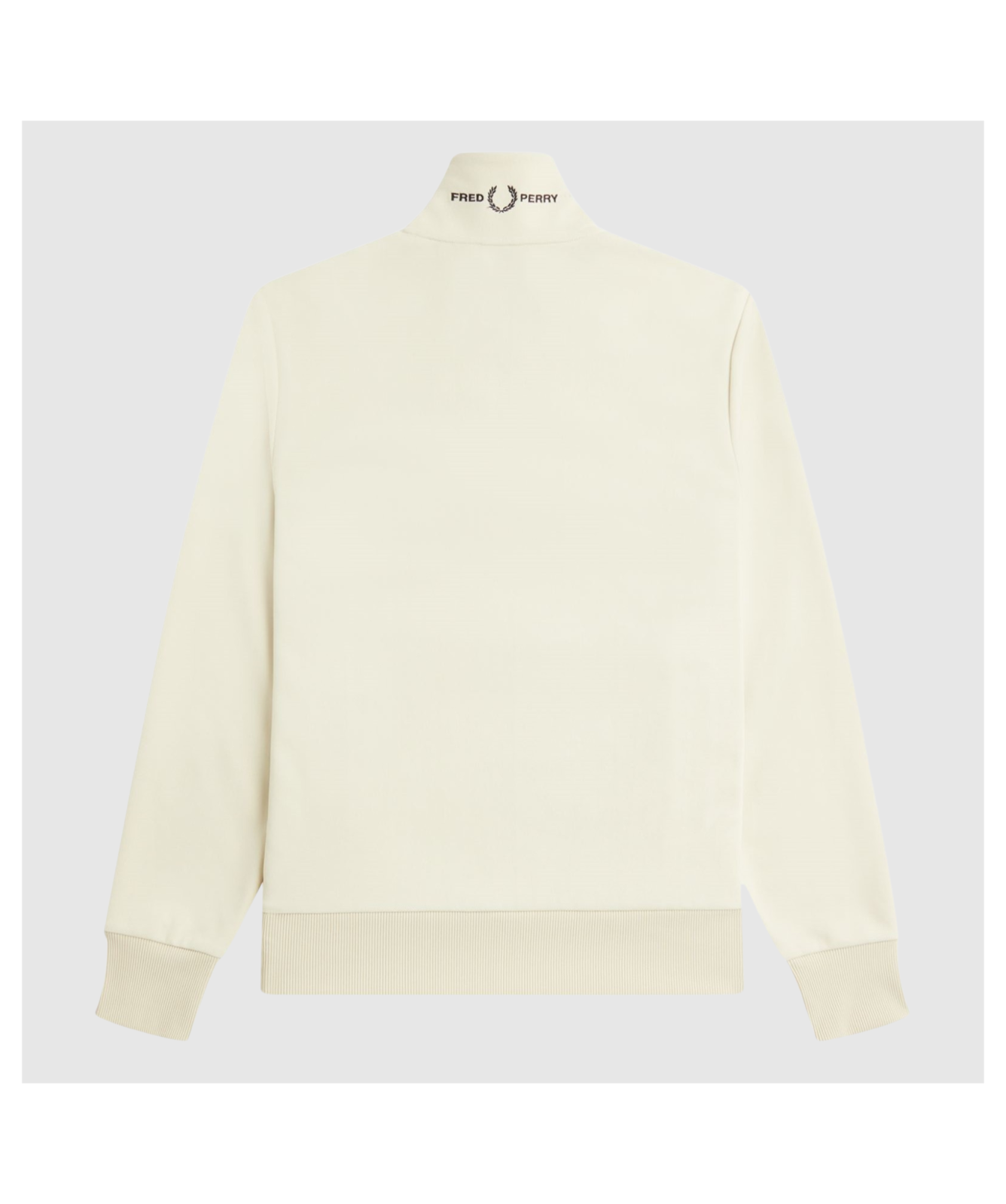 Fred Perry Men's Quarter Zip Track Top | Black or Cream J5554