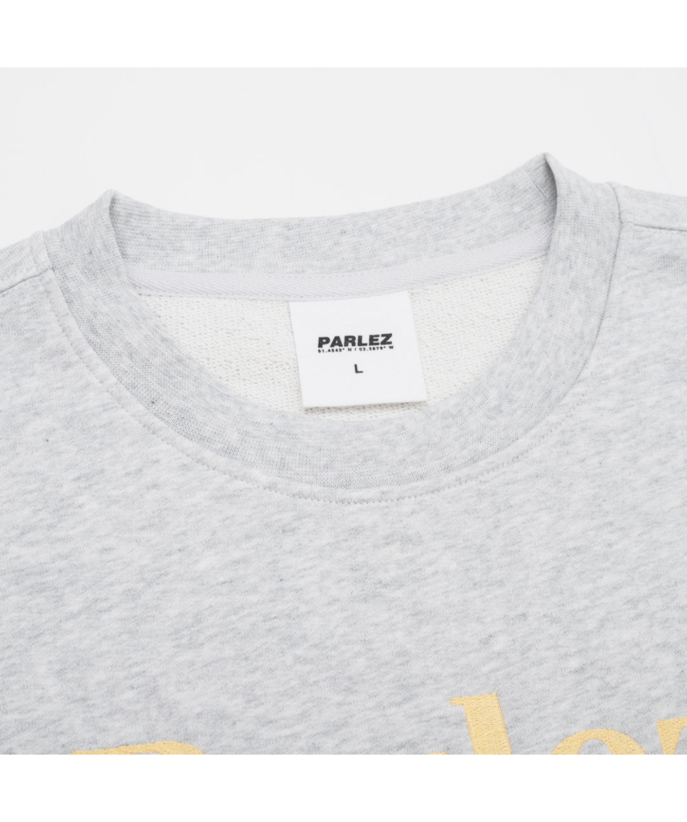 Parez Reefer Crew Neck Sweatshirt | Grey - PARAW24066 | Kular Fashion