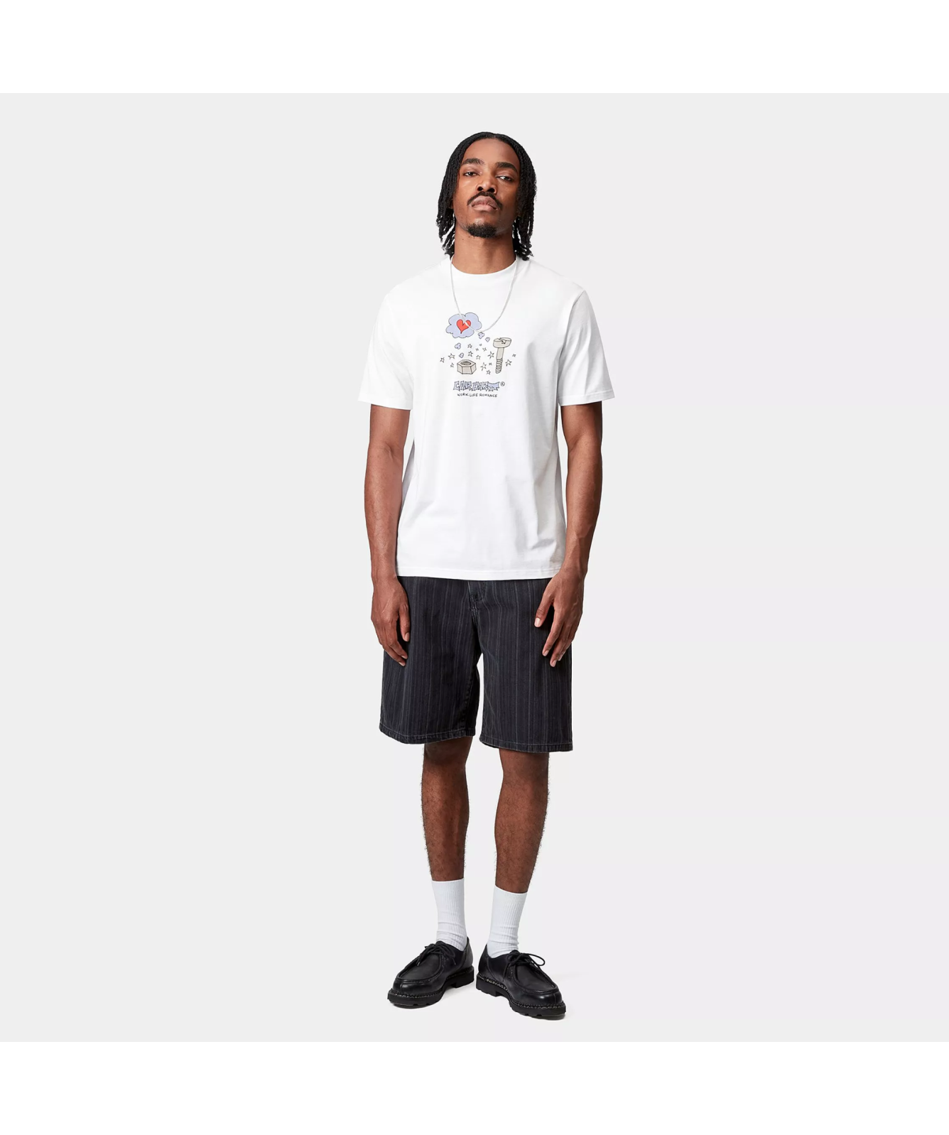 Carhartt WIP S/S Work Life Romance T-Shirt | (I035201) White