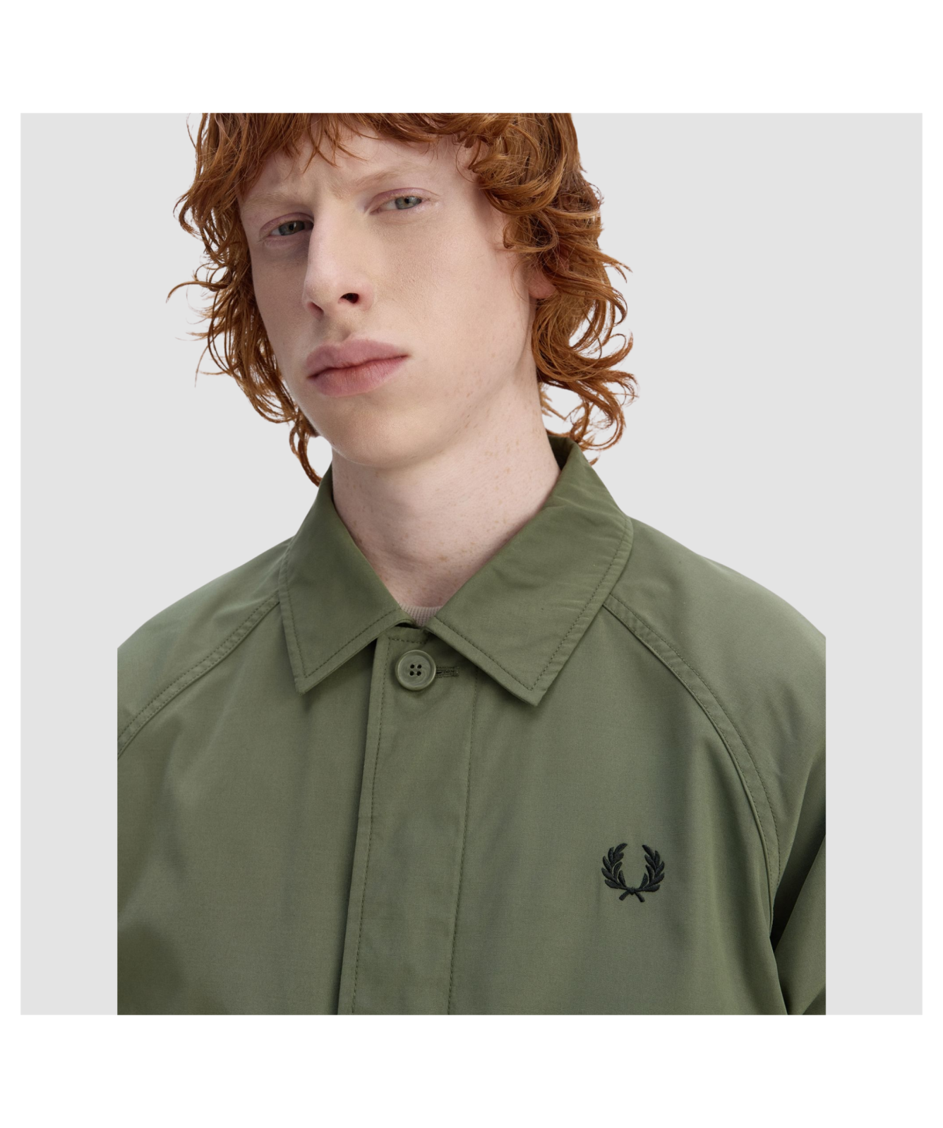 Fred Perry Raglan Utility Overshirt for Men | Men's Fred Perry