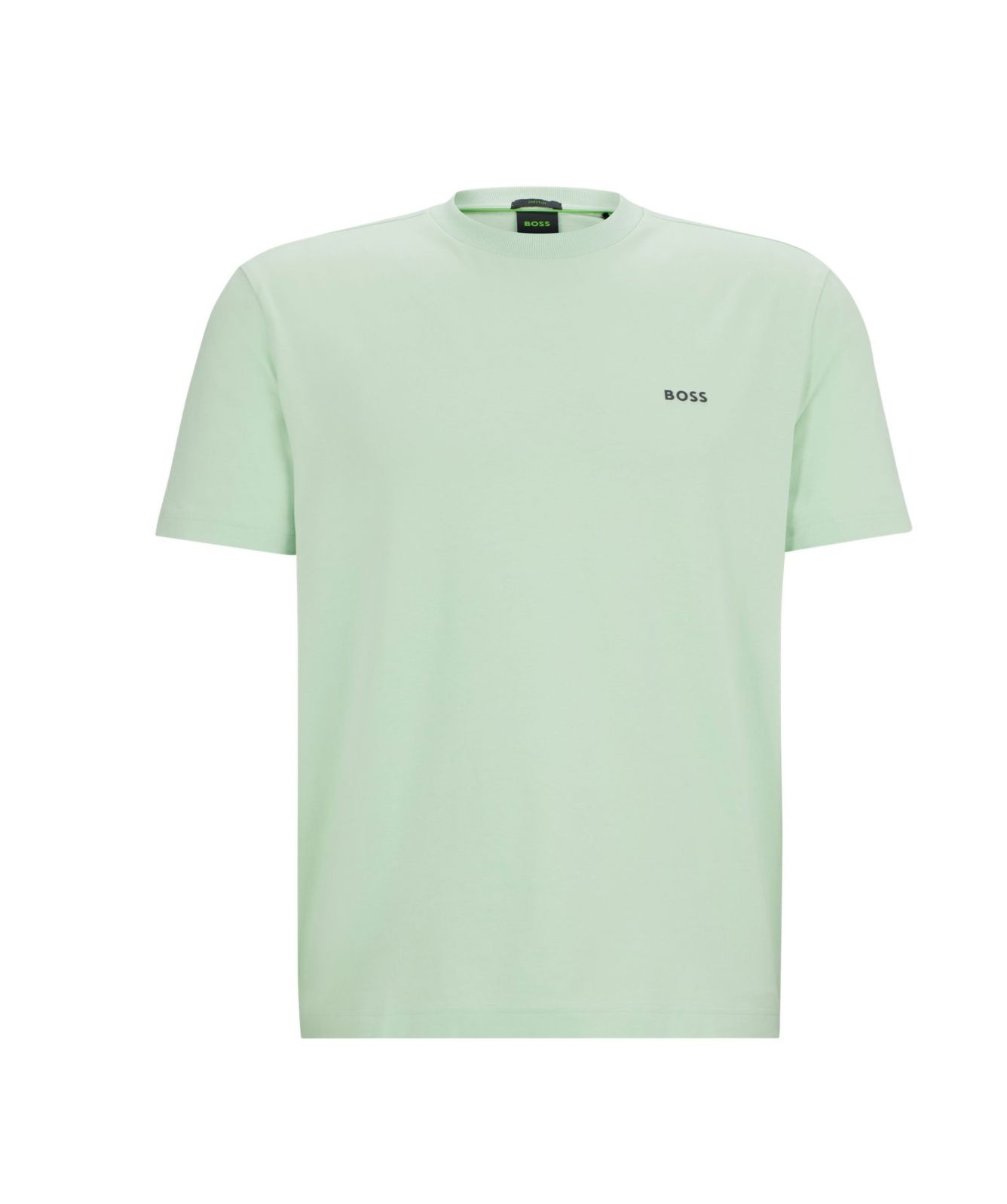 BOSS Regular-Fit Contrast Logo T-Shirt | Sky Blue-50506379