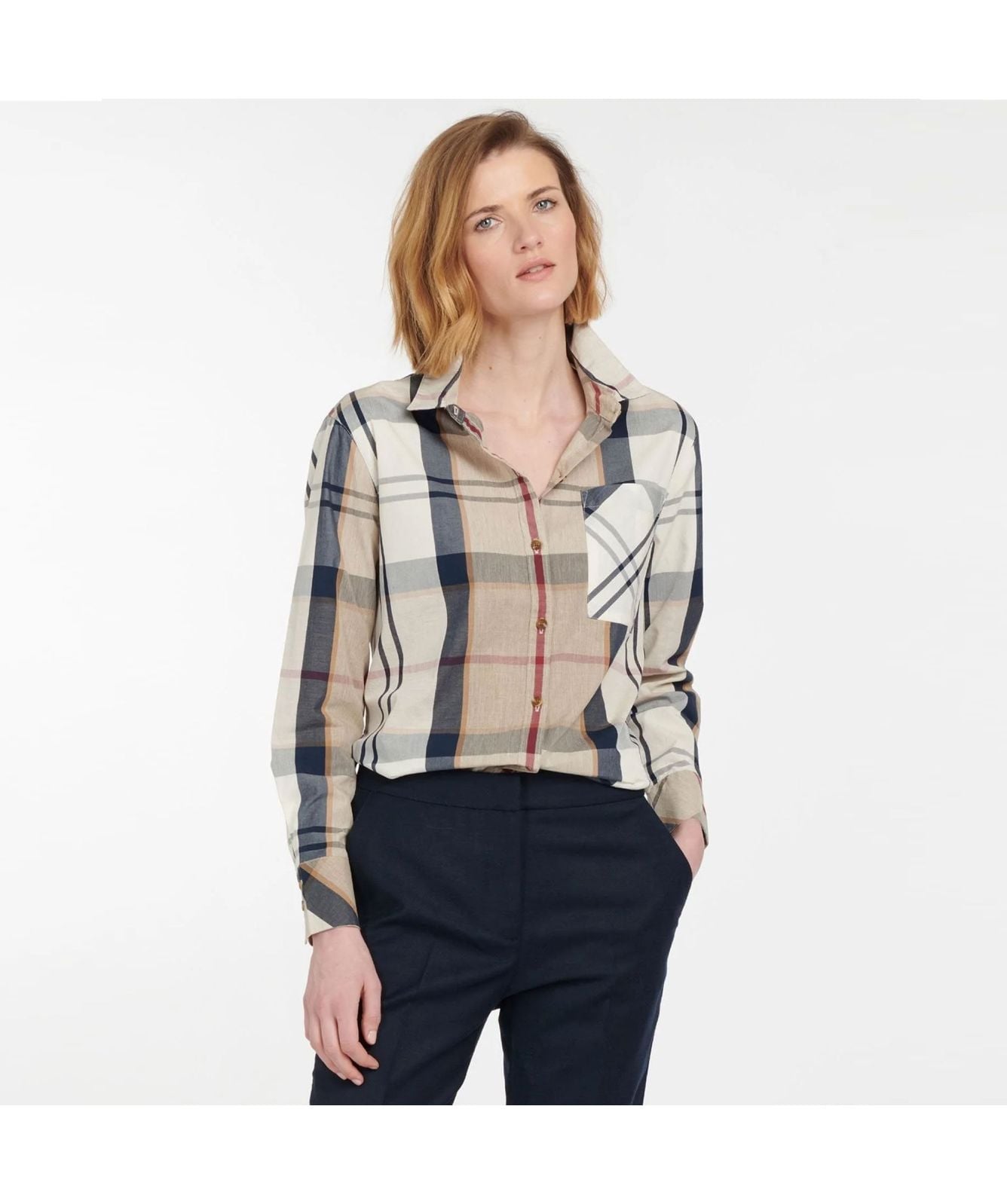 Barbour Women's Perthshire Shirt Hessian Tartan