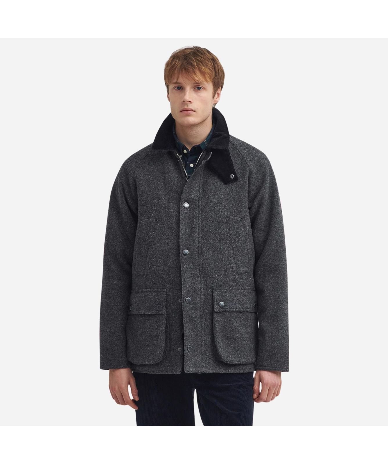 美品 Barbour Bedale Wool NAVY ブリステックスツイード 美品 Barbour Bedale Wool NAVY ブリステックスツイード JAPAN