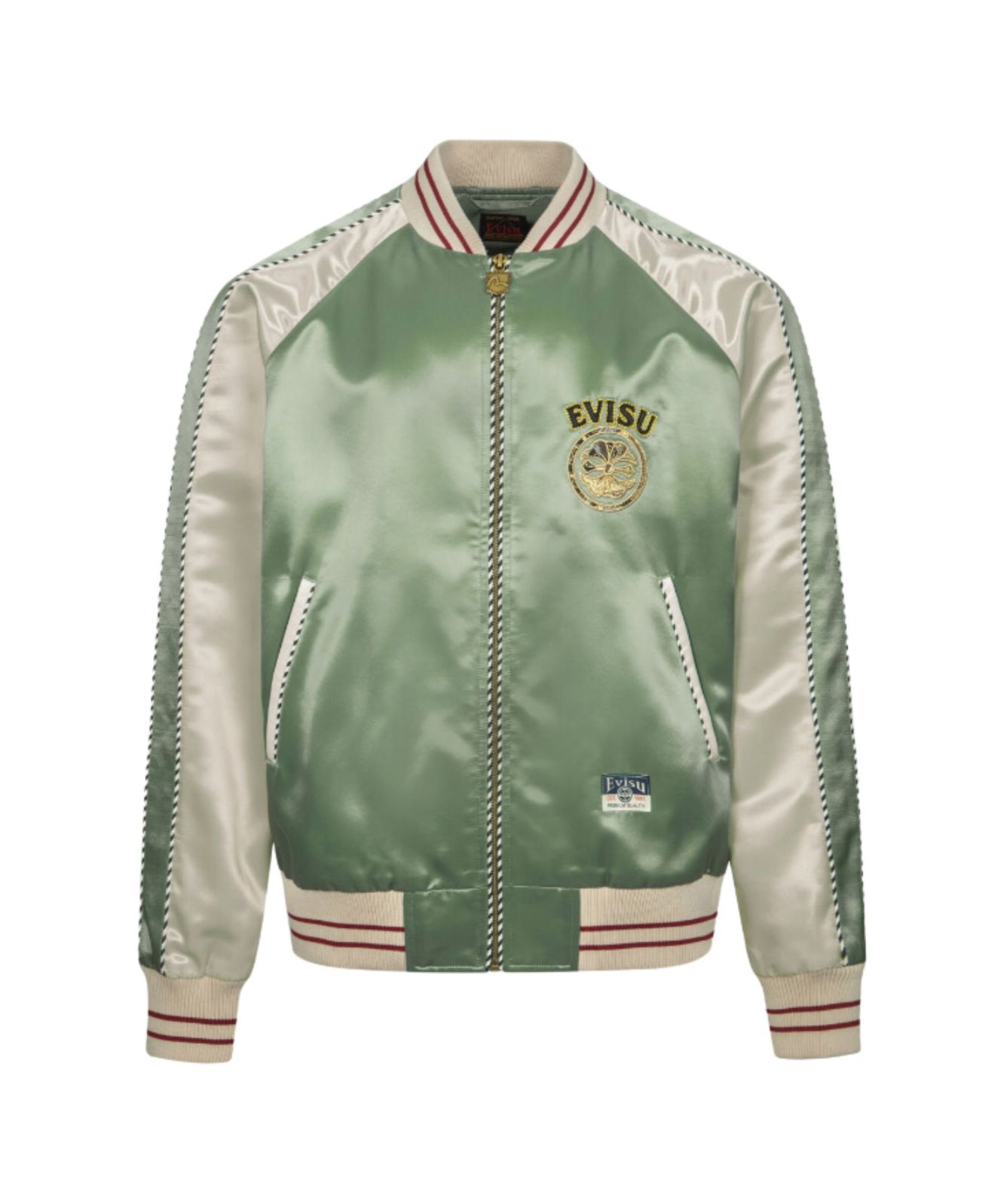 EVISU Brocade Carp Jacket | Green - 2EAHTM4JK7023RXVR | Kular Fashion