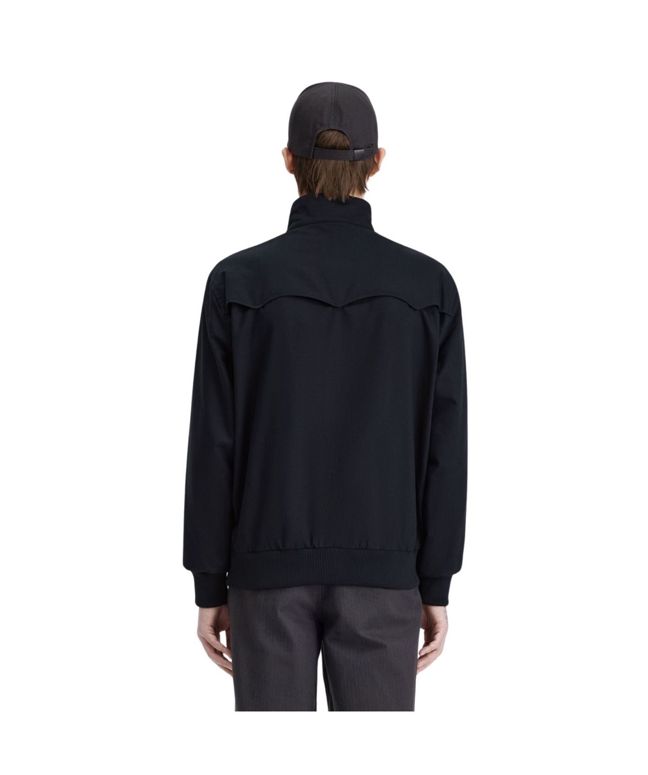 ジャケット・アウター FREDPERRY Side Pleated Harrington Jacket Fred Perry | Harrington Jacket | Navy | J7320-795