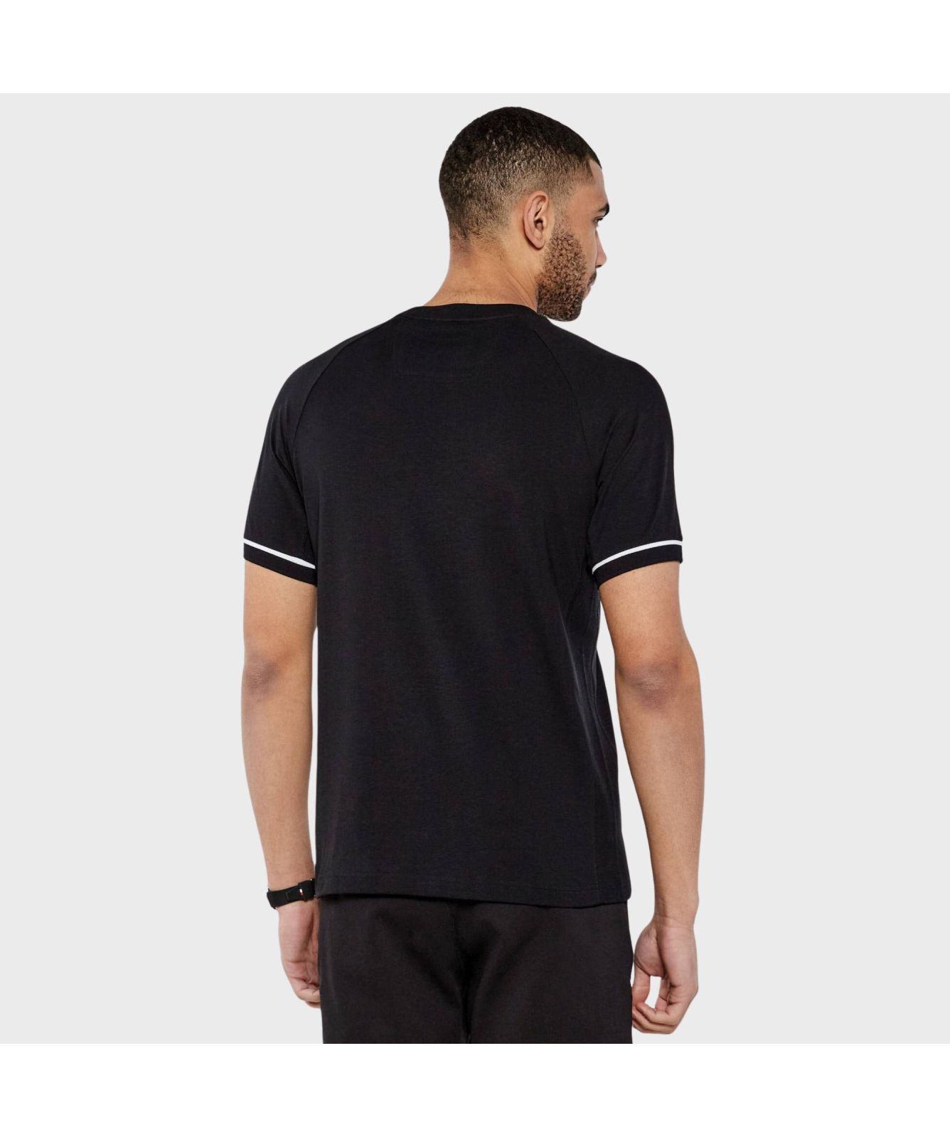 Boss Tee Rib Ac T-Shirt | Black - 50537846-001, Beige-284