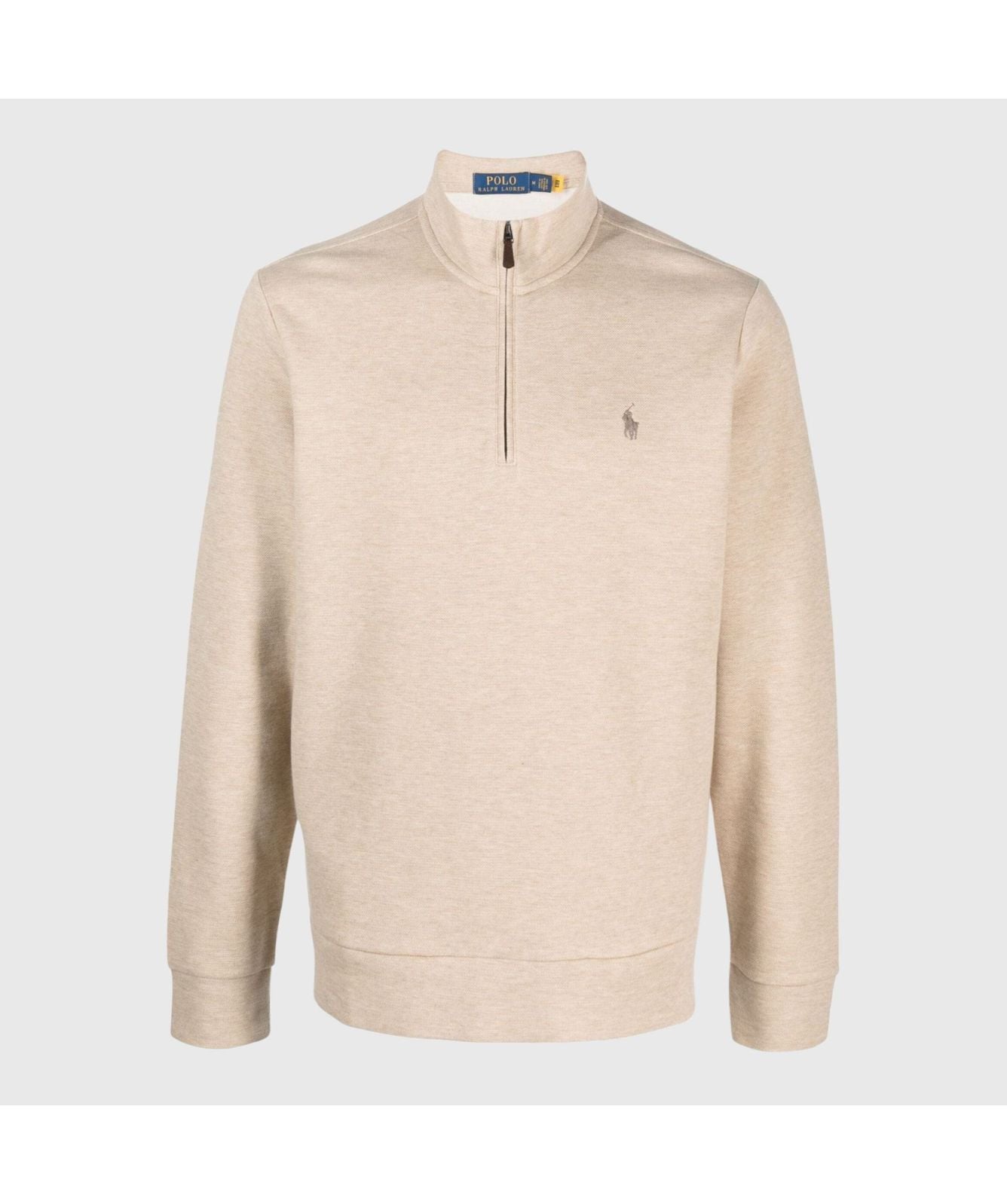 k*n様 最終値下美品Polo Ralph Lauren ベージュ ジップアップ Polo Ralph Lauren Classic ¼ Zip Sweatshirt | Beige-710909883002