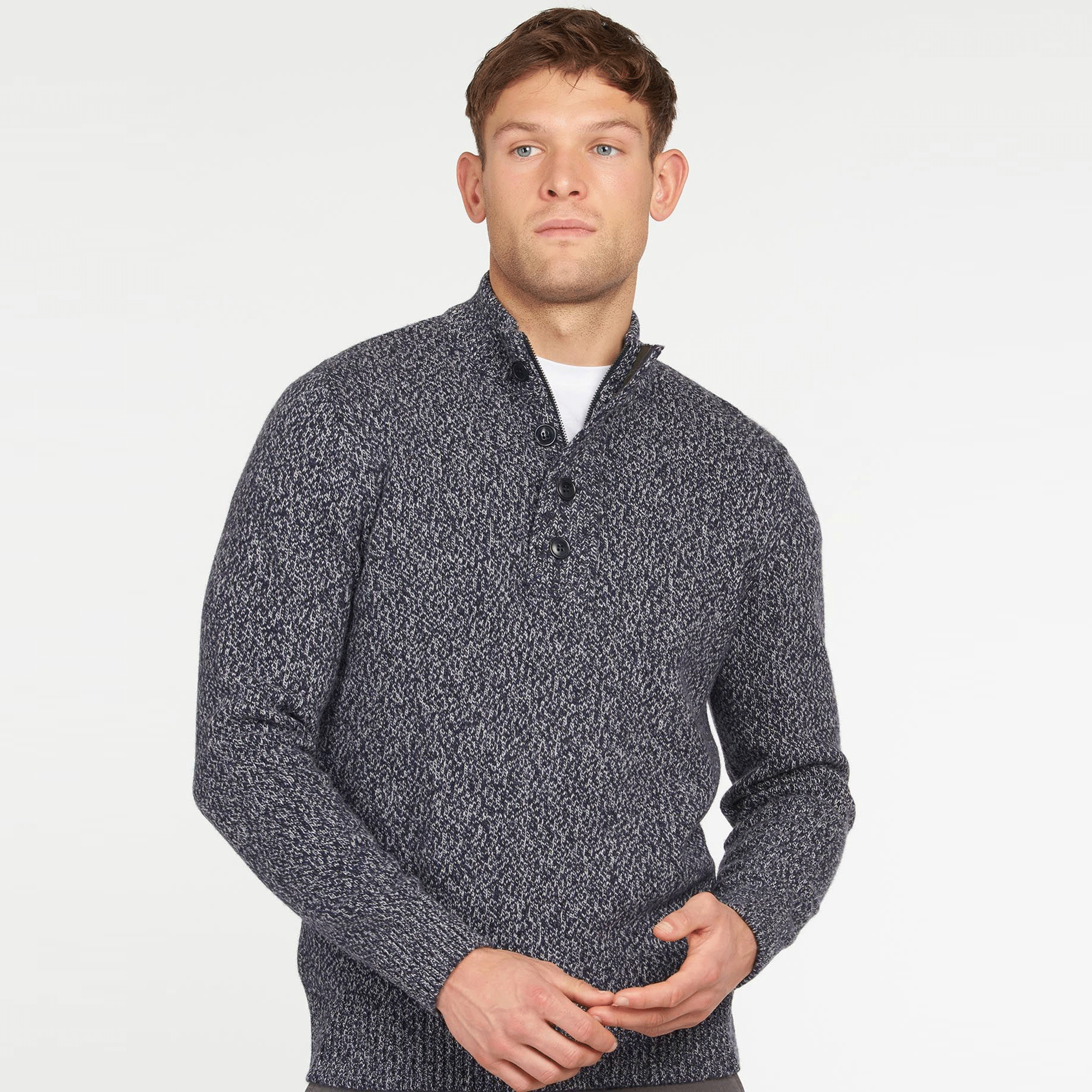 Barbour Sid Half Zip Jumper