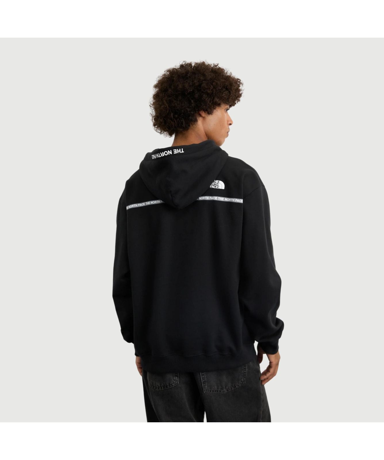 The North Face Zumu Oversize Fit Men's Hoodie | Black-NF0A89FJJK31