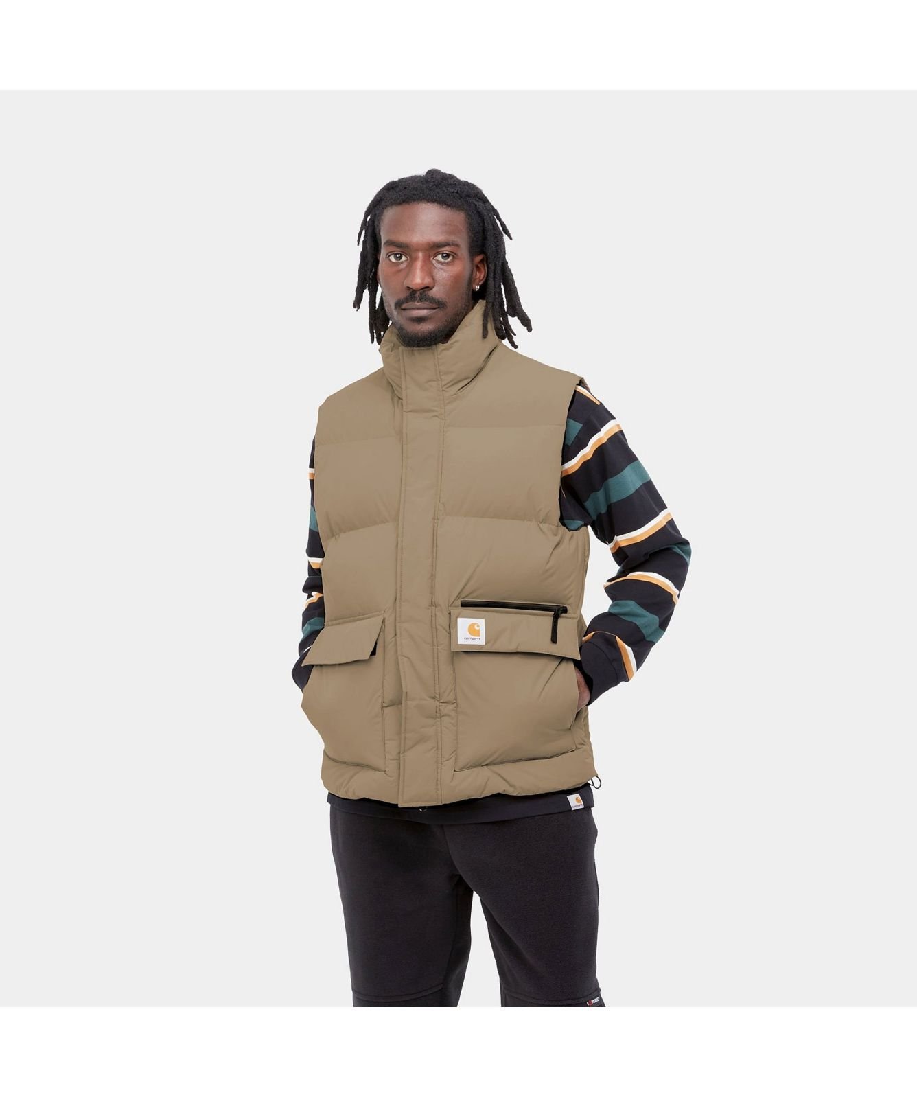 【新品未使用】CARHARTT WIP MILTON VEST Carhartt Milton Vest | italist