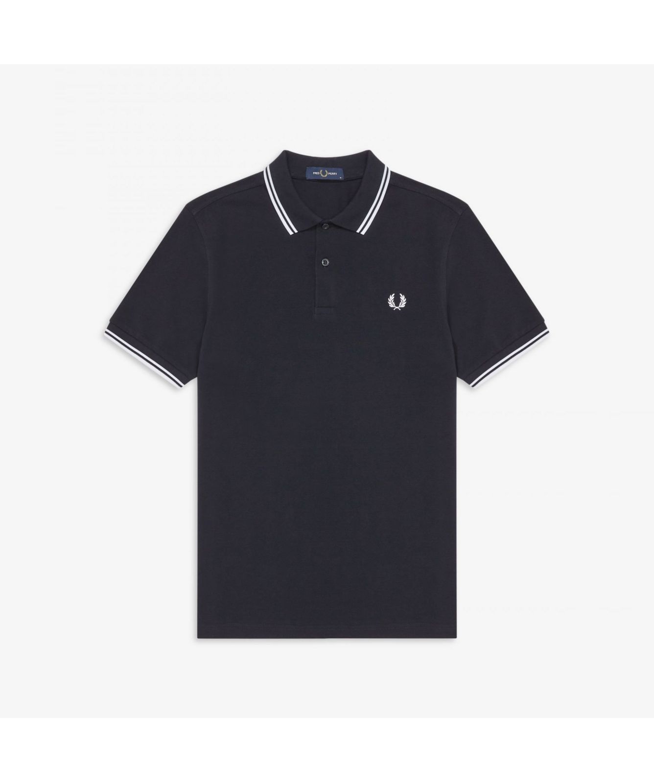 Fred Perry M3600 Twin Tipped Polo Shirt | Dark Blue - M3600