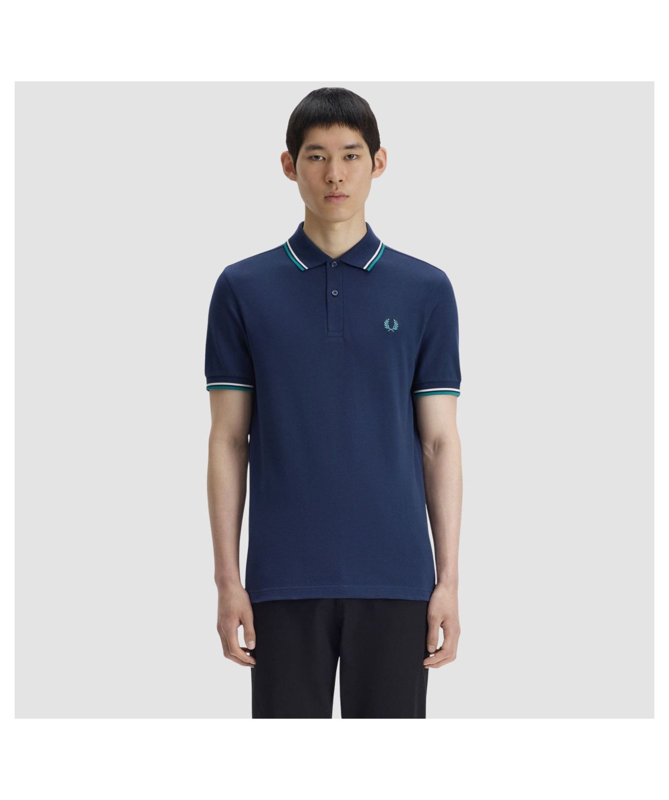 Men's Fred Perry Twin Tipped Polo Shirt | Kular Fashion