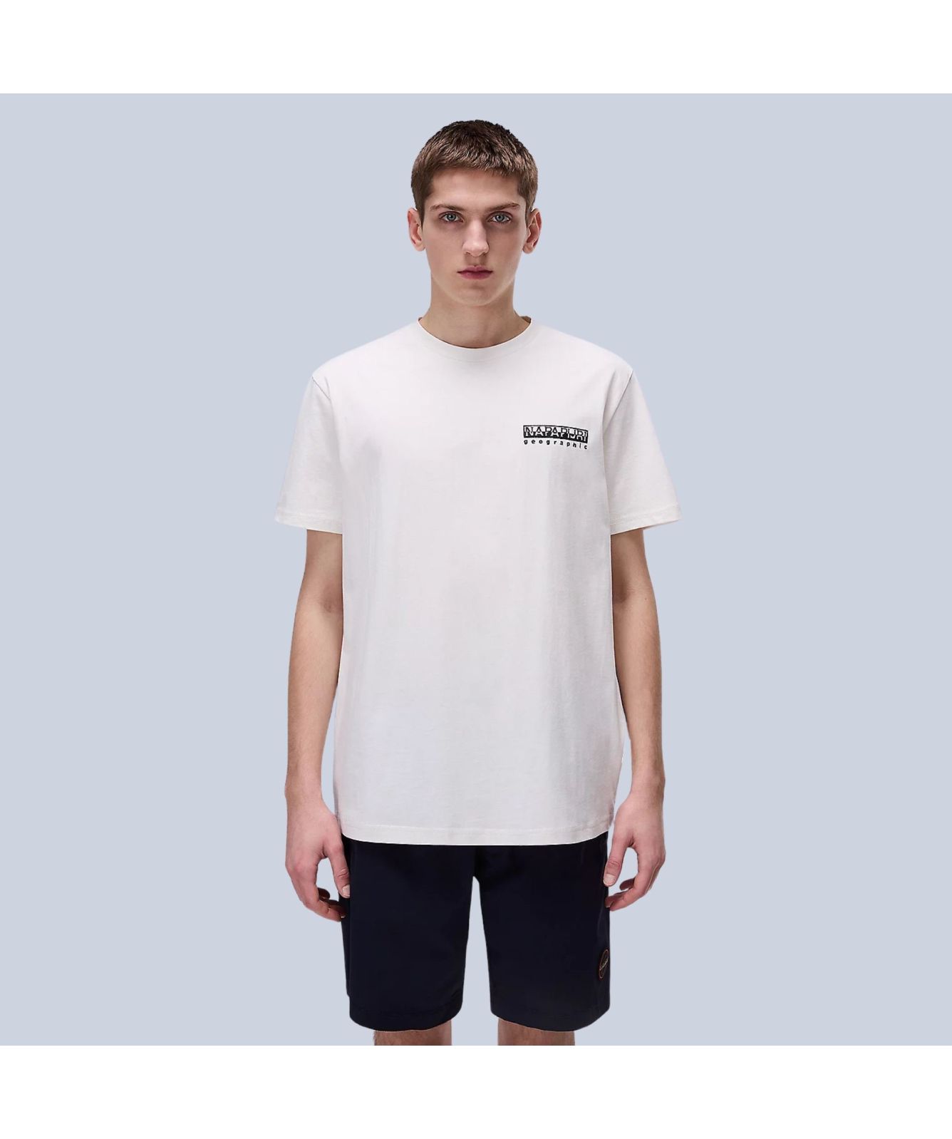 Napapijri Vignoni Back Print T-Shirt | Black-NP0A4ILX9411