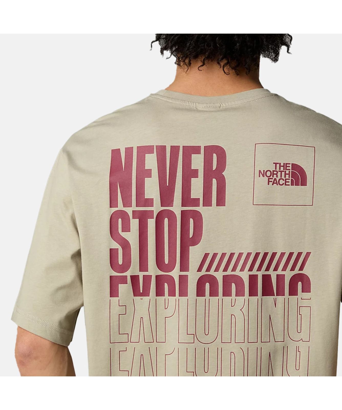 The North Face Coordinates Men's T-Shirt | Grey-NF0A89DA1I4