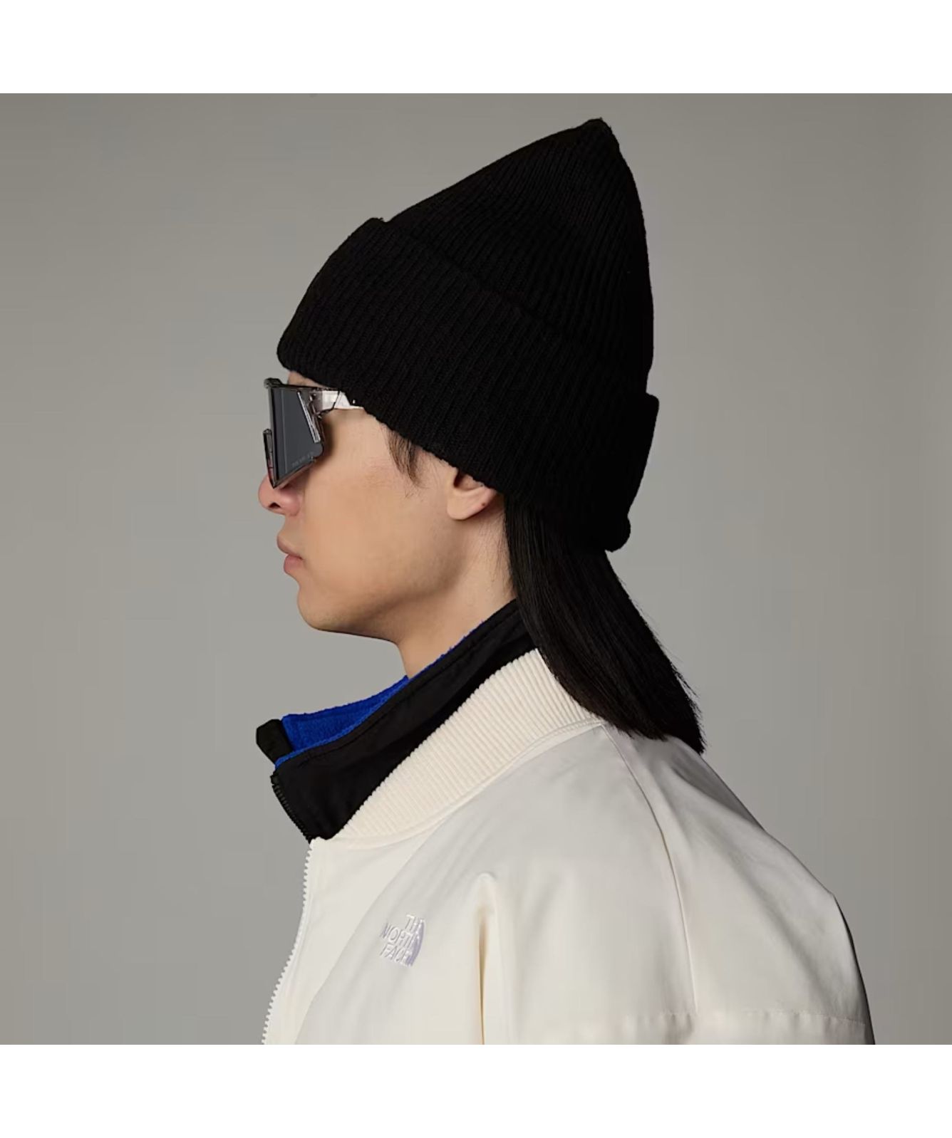 帽子 GuruGuru Heart Beanie black&beige GuruGuru Heart Beanie