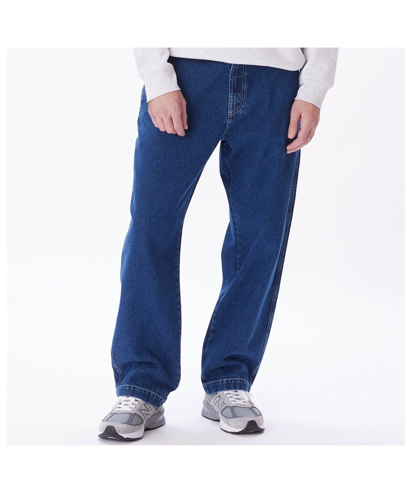 OBEY Men's Hardwork Carpenter Denim | Stonewash Indigo - 142010078