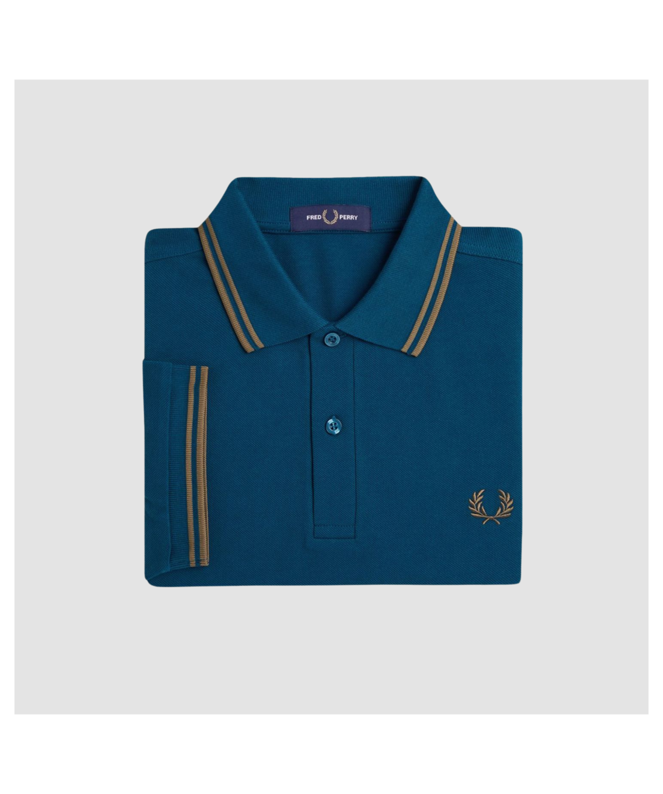 The Fred Perry Shirt | M3600 Twin Tipped Polo Shirt | Dark Petrol