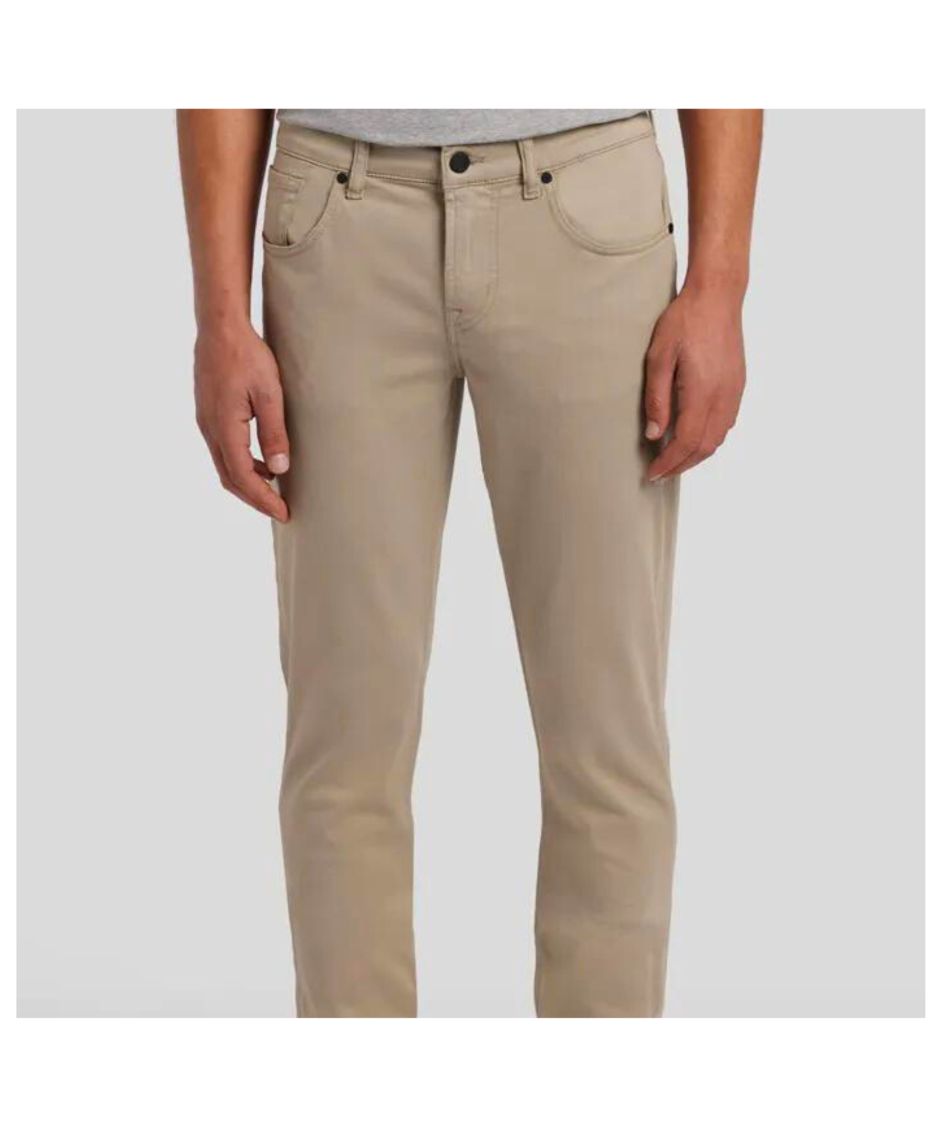 7 For All Mankind Men's Slimmy Tapered Jeans | Beige