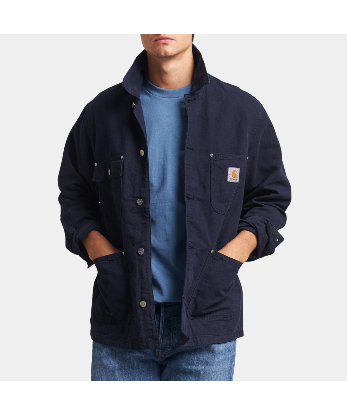 Carhartt WIP Walter Chore Coat |Saguro - I035552_2ZU_GD, Pink Fog 