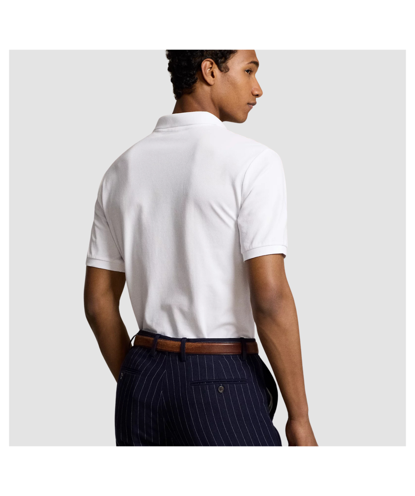 Polo Ralph Lauren Men's Classic Fit Stretch Mesh Polo Shirt Navy