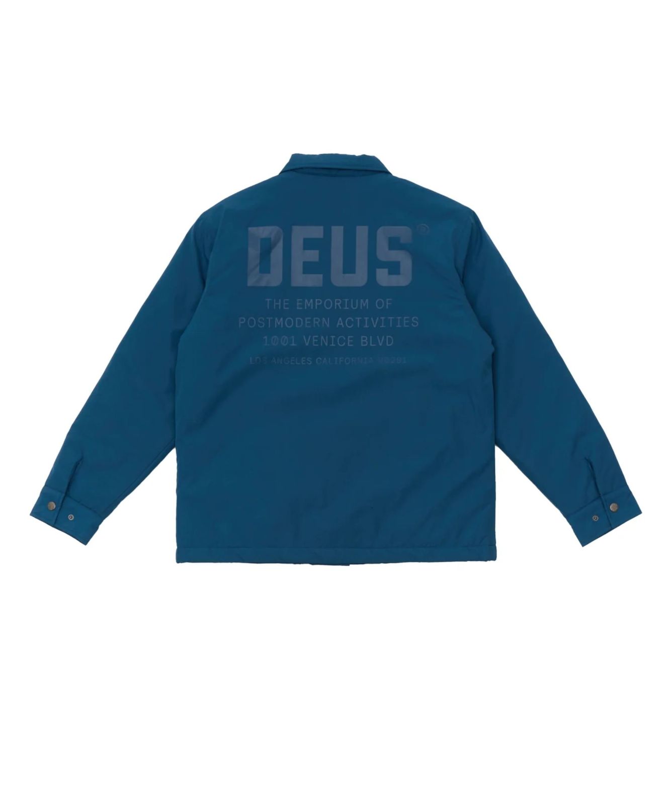 Deus Ex Machina Monty Padded Overshirt | Blue - DMP255138-LGB