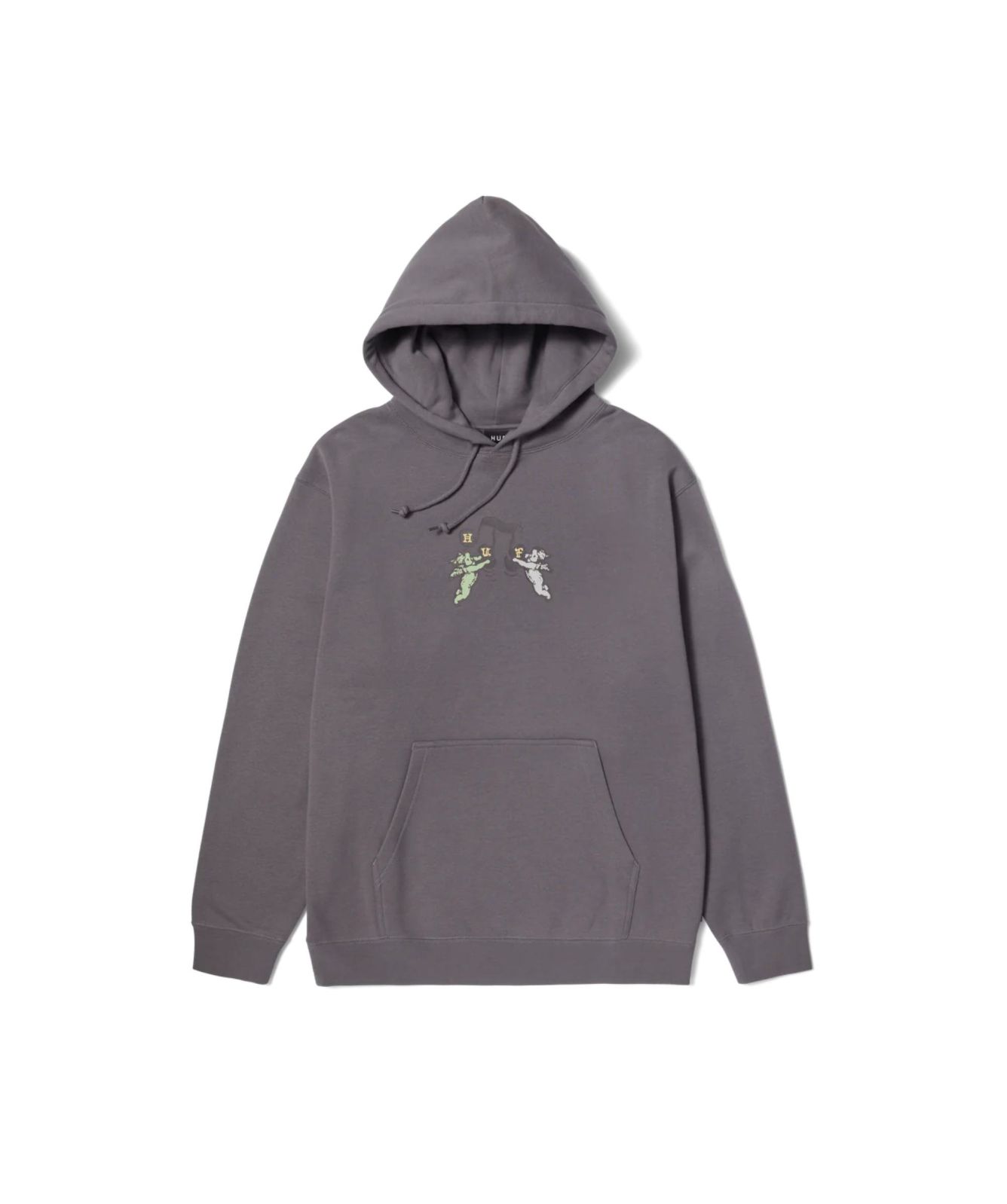 HUF Song Pullover Hoodie | black-PF00681, plum -kular fashion