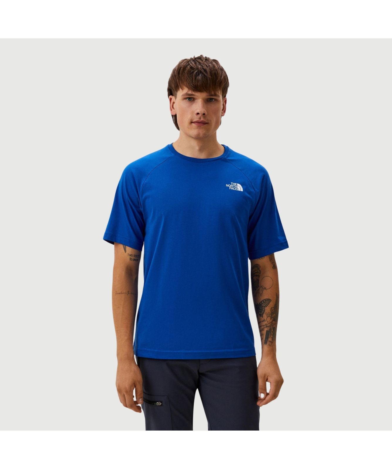 The North Face Men's T-Shirt - 87NU blue-black-white-beige