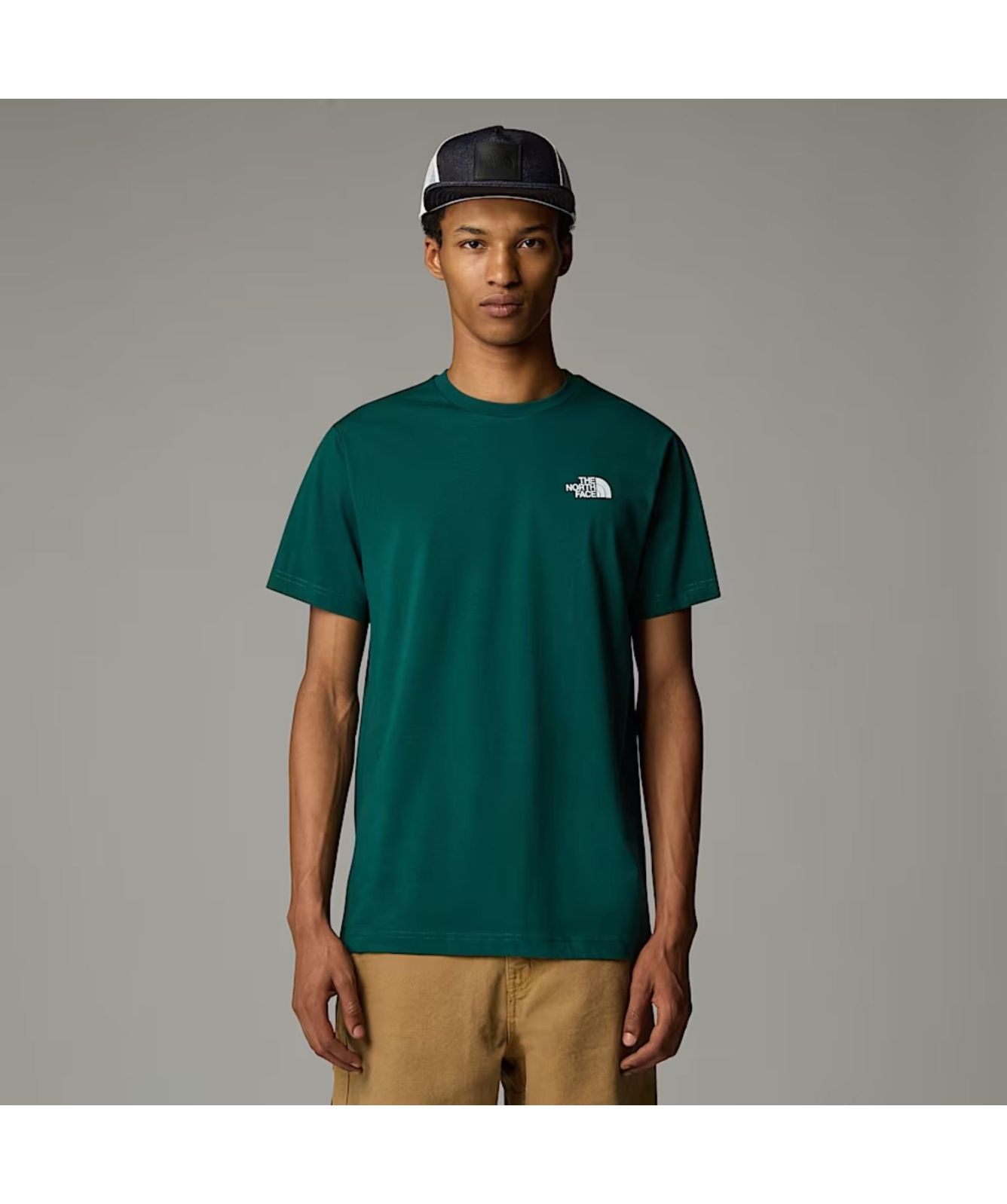 The North Face Box Never Stop Exploring T-Shirt | Deep Nori