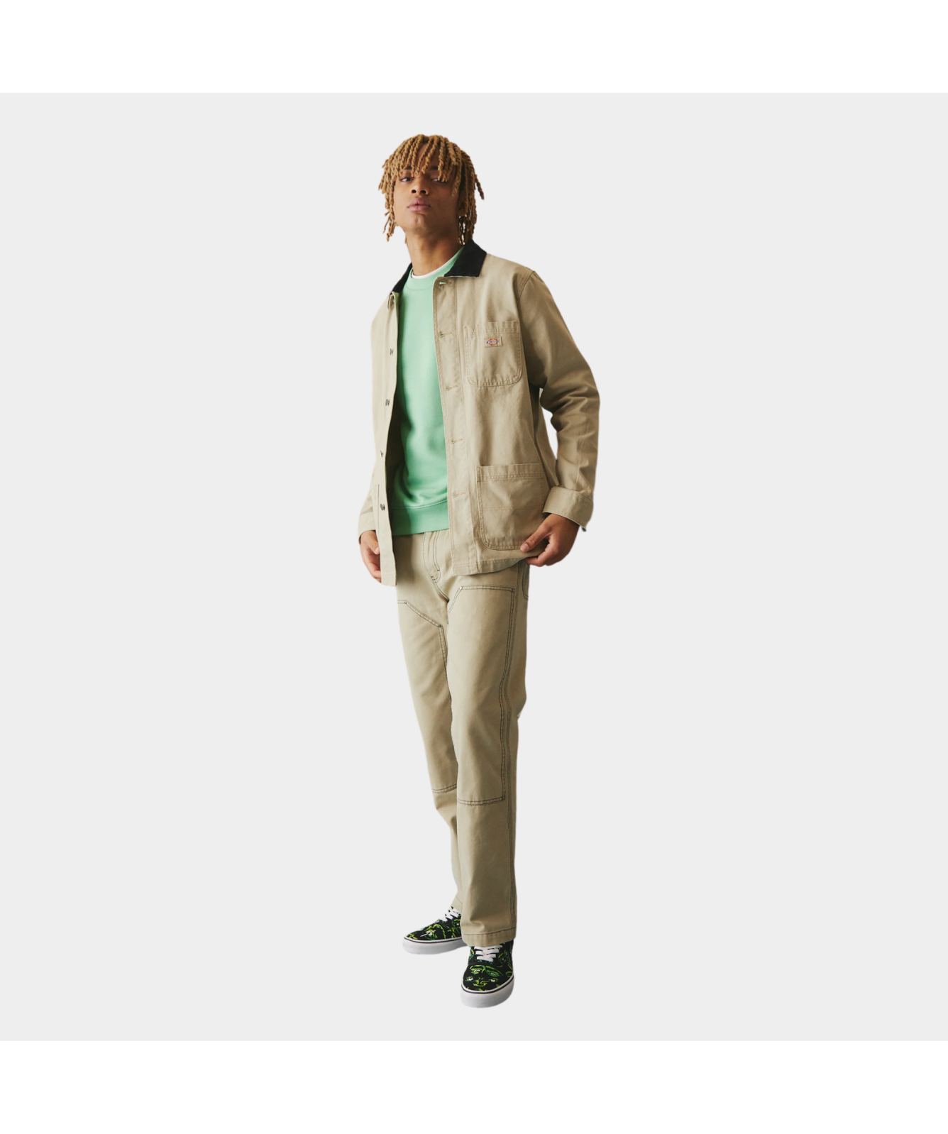 Dickies Duck Canvas Unlined Chore Coat | (DK0A4XMJ) Black-C401
