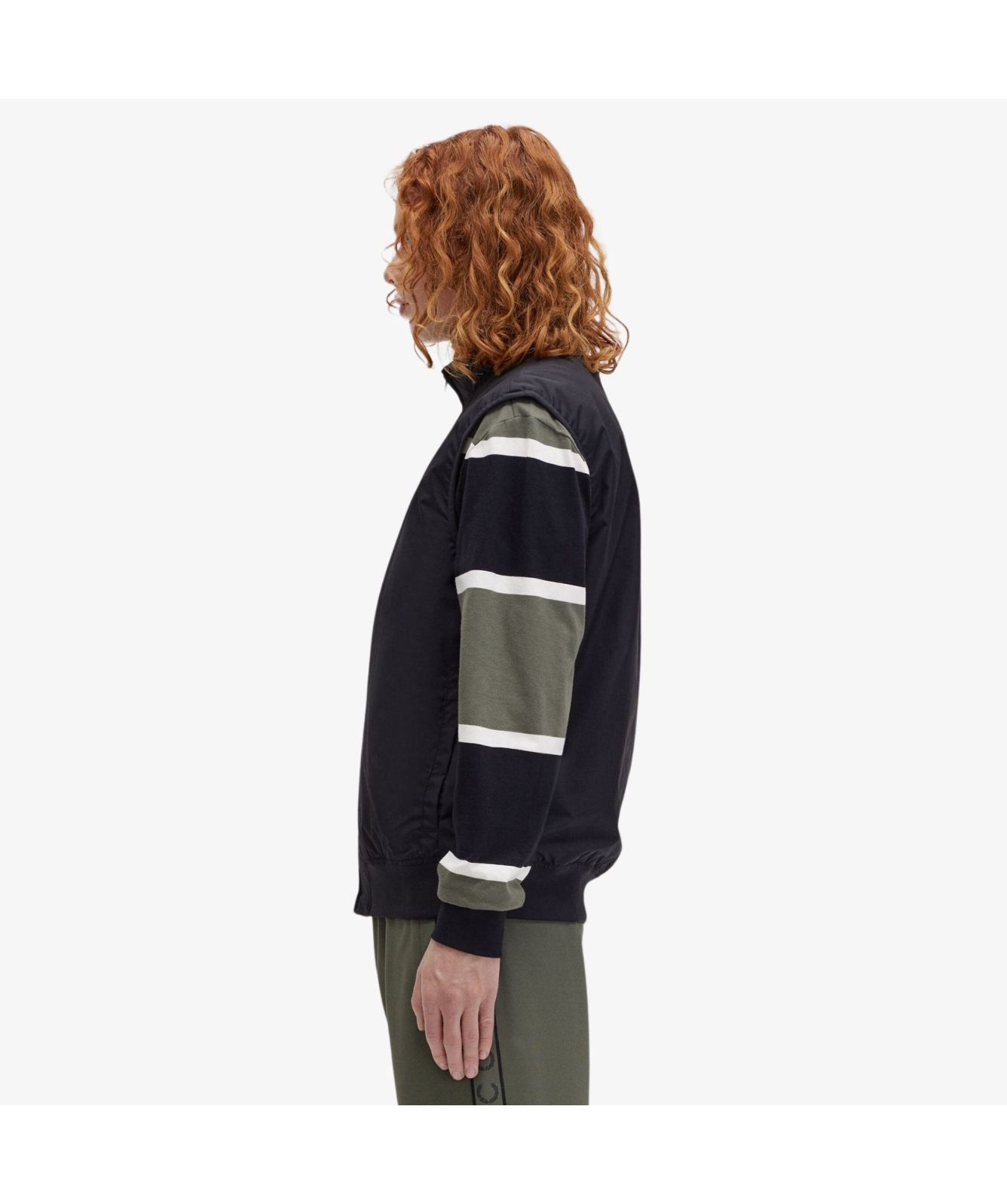Fred Perry Regular Fit Brentham Gilet | Black-J8500-102-Navy-608