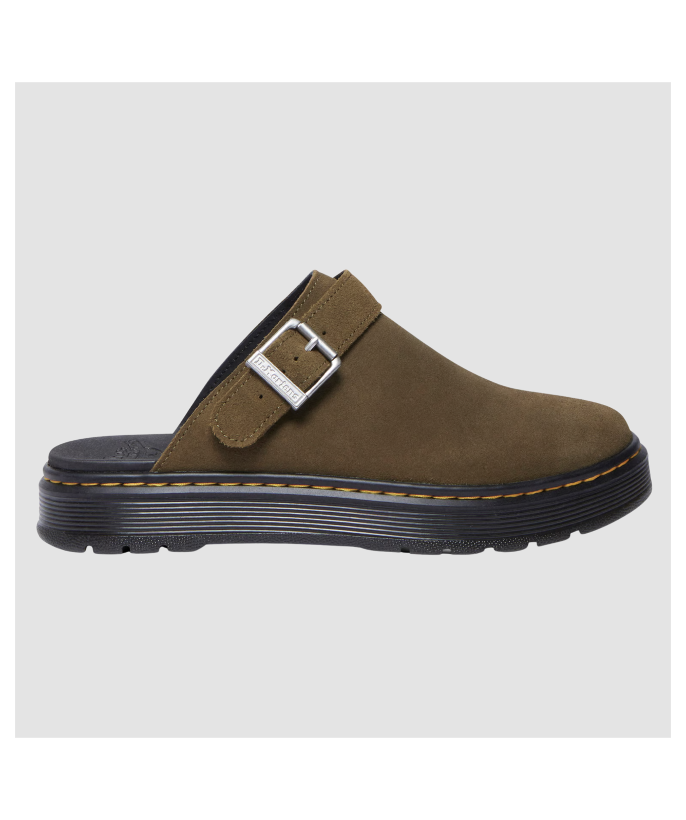 Dr. Martens Brookline Mule Slip On Shoes Olive Green Doc Martens Men Sizes Dr. Martens Brookline Mule Slip On Shoes | Mercari main image 3