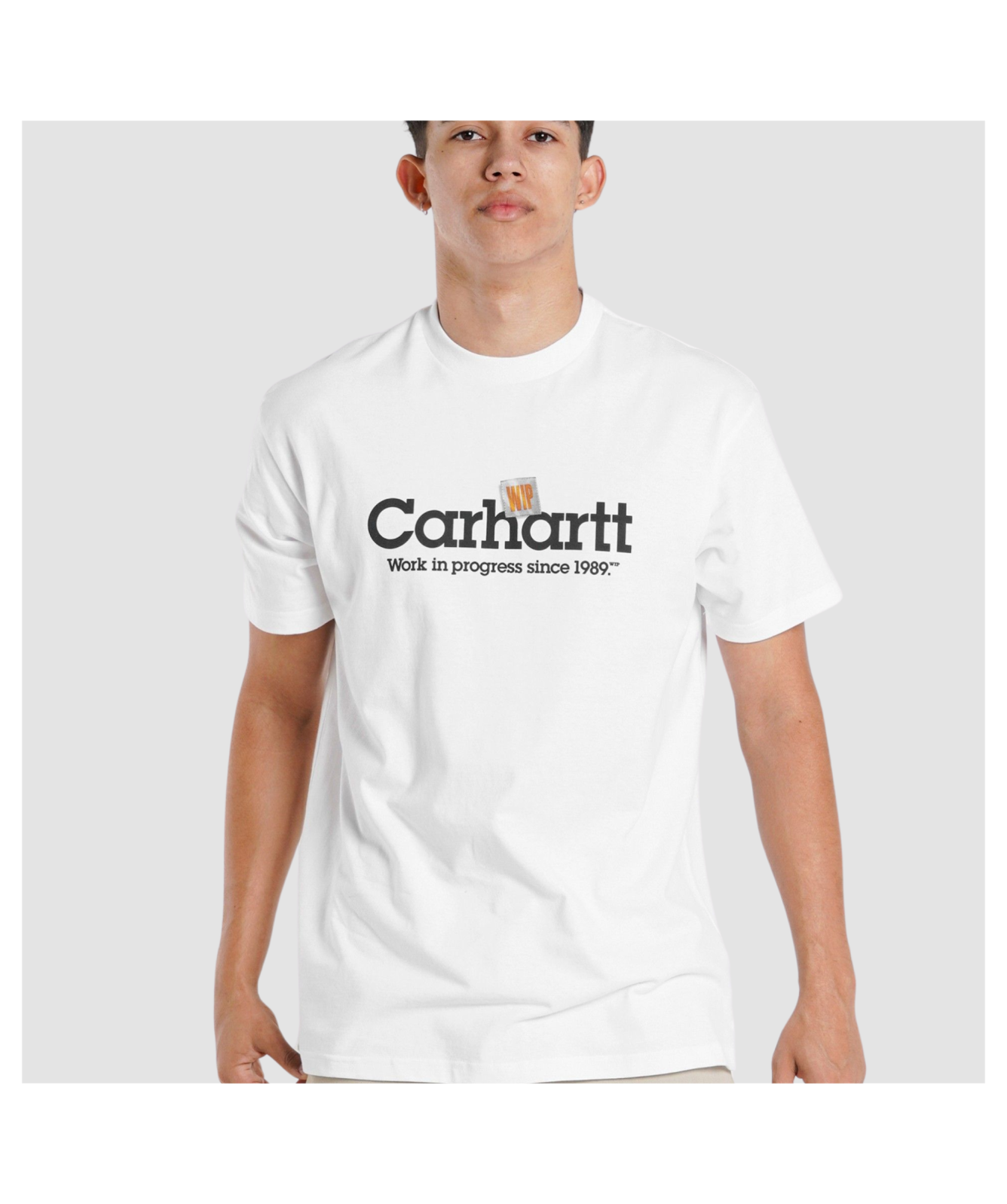 ★ドイツ発*carhartt WIP*新作*Label Script Tシャツ/BLACK★ ☆ドイツ発*carhartt WIP*新作*Label Script Tシャツ/BLACK