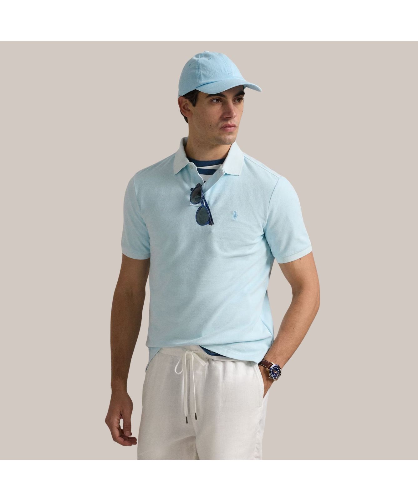 Polo Ralph Lauren Custom Slim Fit Polo Shirt | Kular Fashion