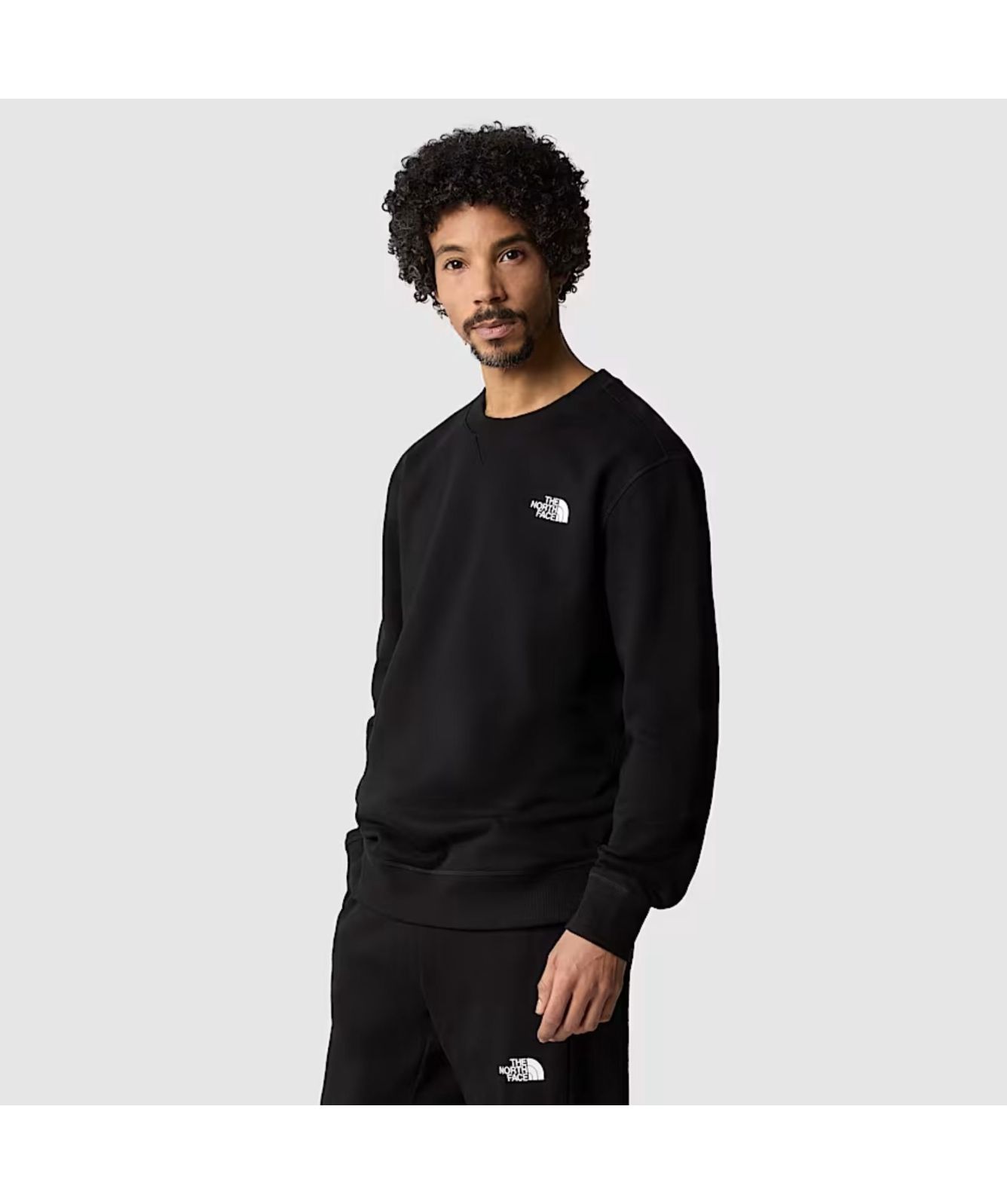 The North Face Simple Dome Crew Neck Sweatshirt | Black