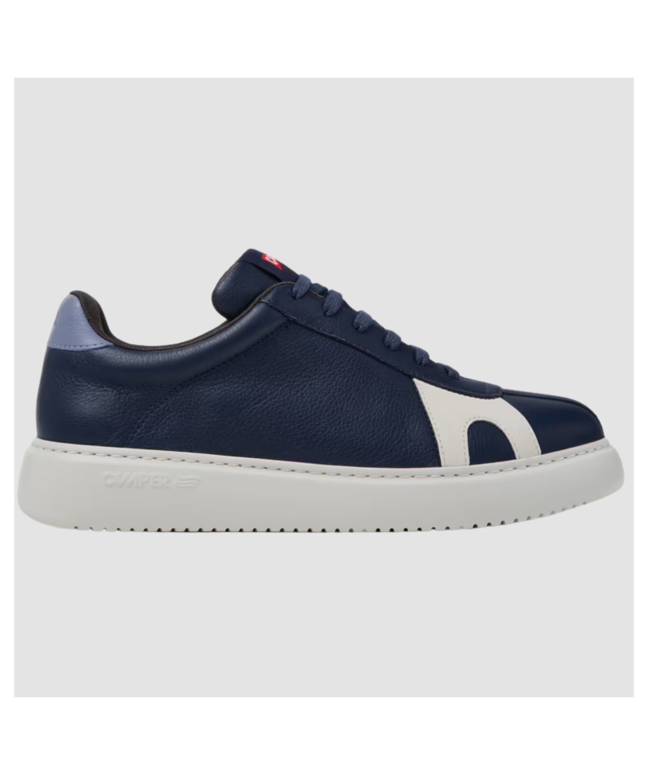 Camper Trainers | Twins Leather Trainers | Blue - K100743-045