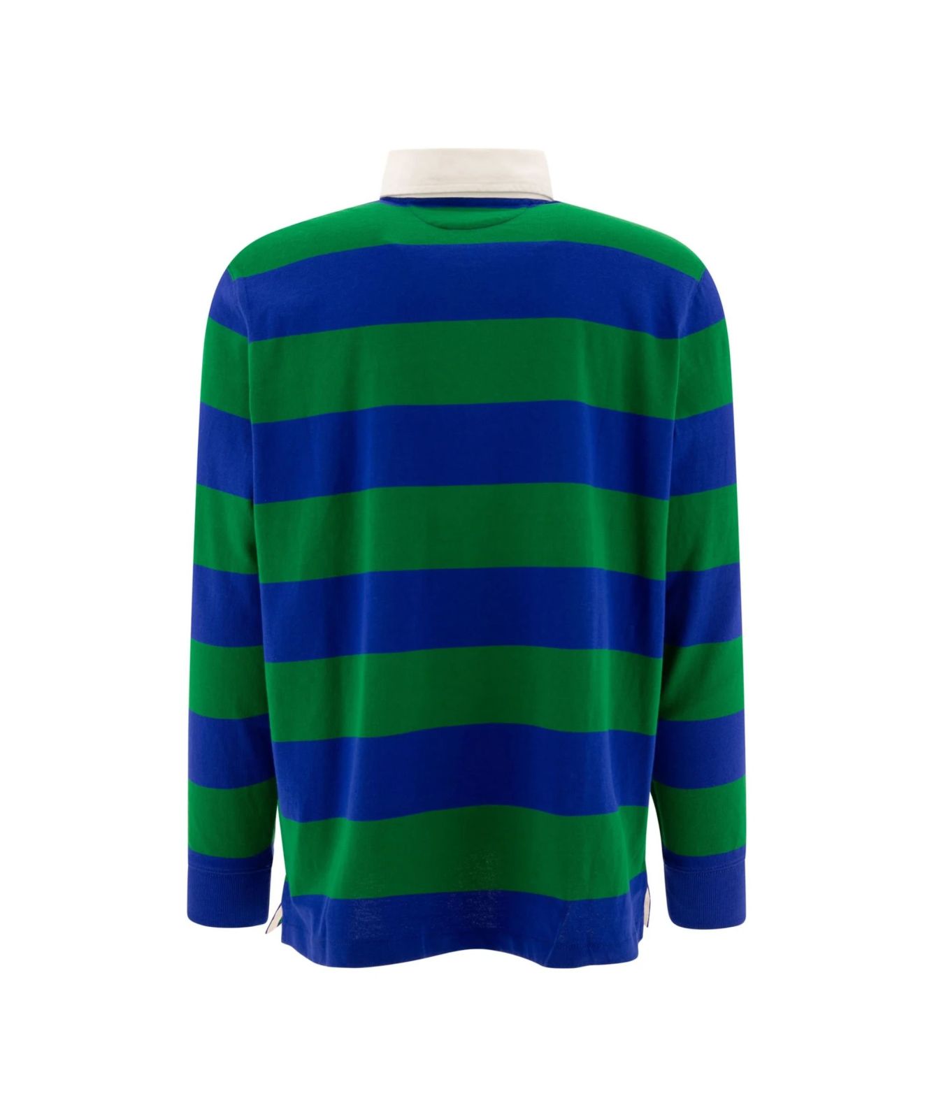 Polo Ralph Lauren Stripe Rugby Polo Sweatshirt | green 