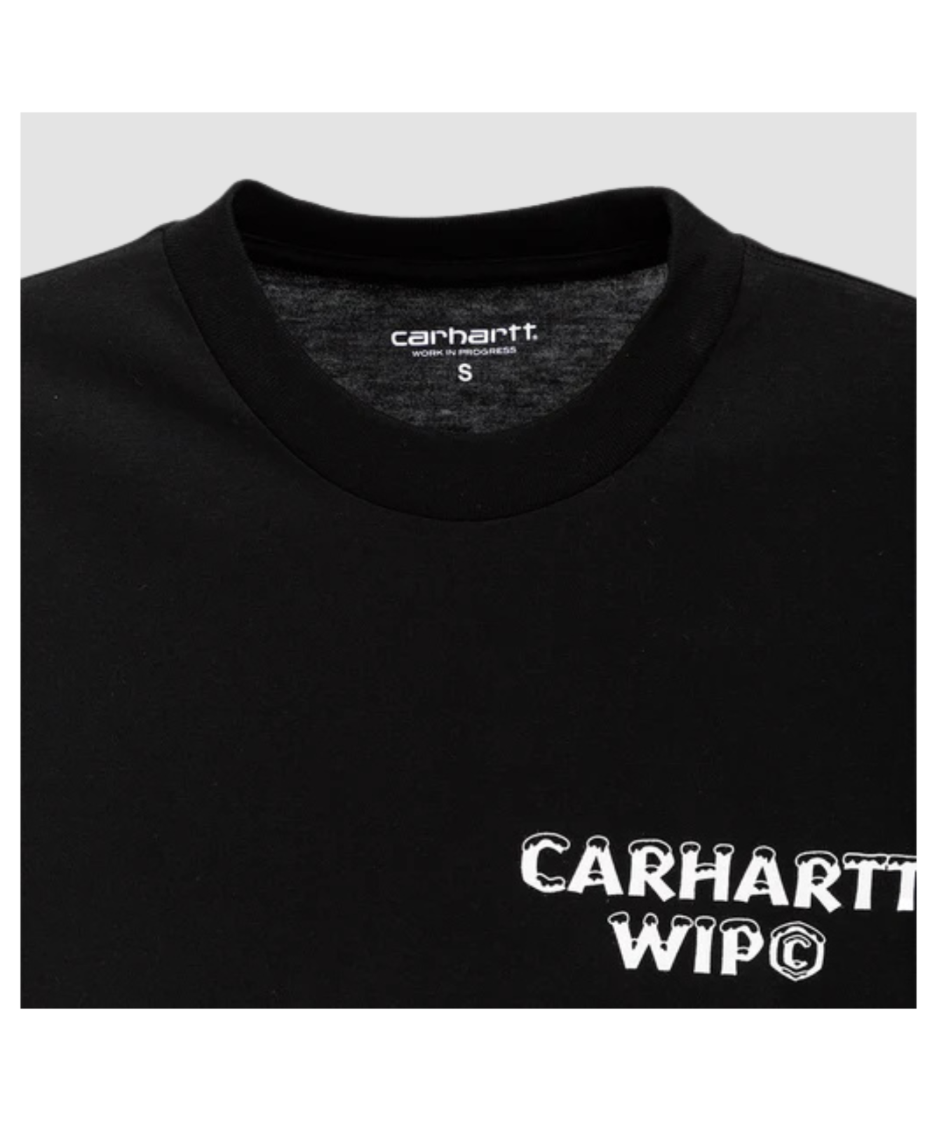【Carhartt】 半袖 Tシャツ ★ ICE T-SHIRT ★ Black & White Carhartt WIP Ice Tシャツ | ブラック | FARFETCH JP