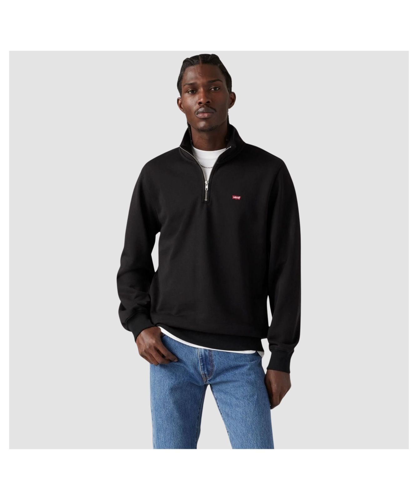 Levi's Original Housemark ¼ Zip Sweatshirt | Kular Fashion