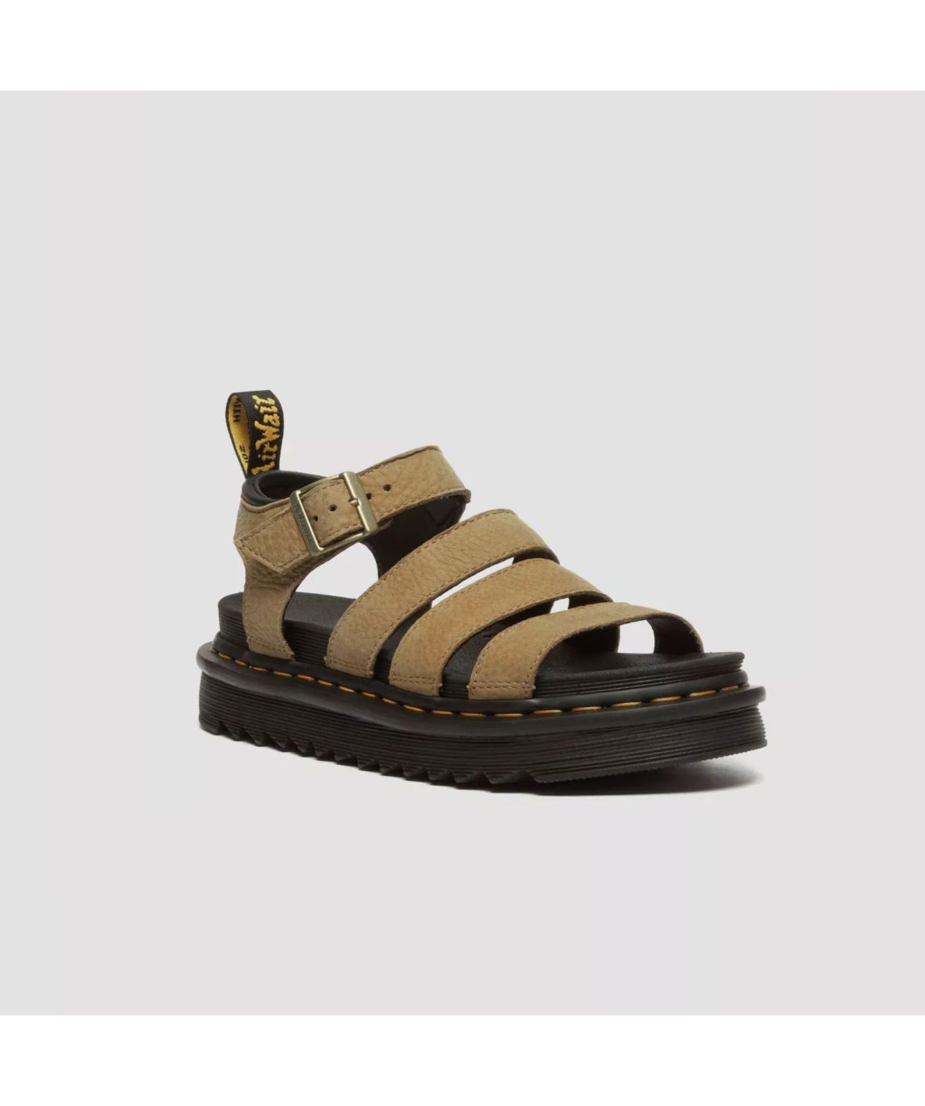 Dr Martens★BLAIRE TUMBLED NUBUCK LEATHER★SAVANNAH TAN Dr. Martens Blaire Savannah Tan Tumbled Nubuck Beige - Free
