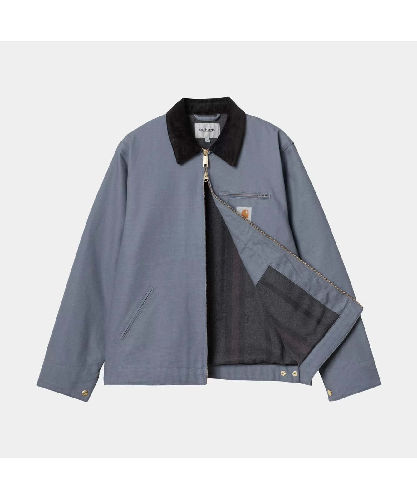 Carhartt WIP Detroit Winter Jacket | Grey-I015264-2EP-Green-2EO