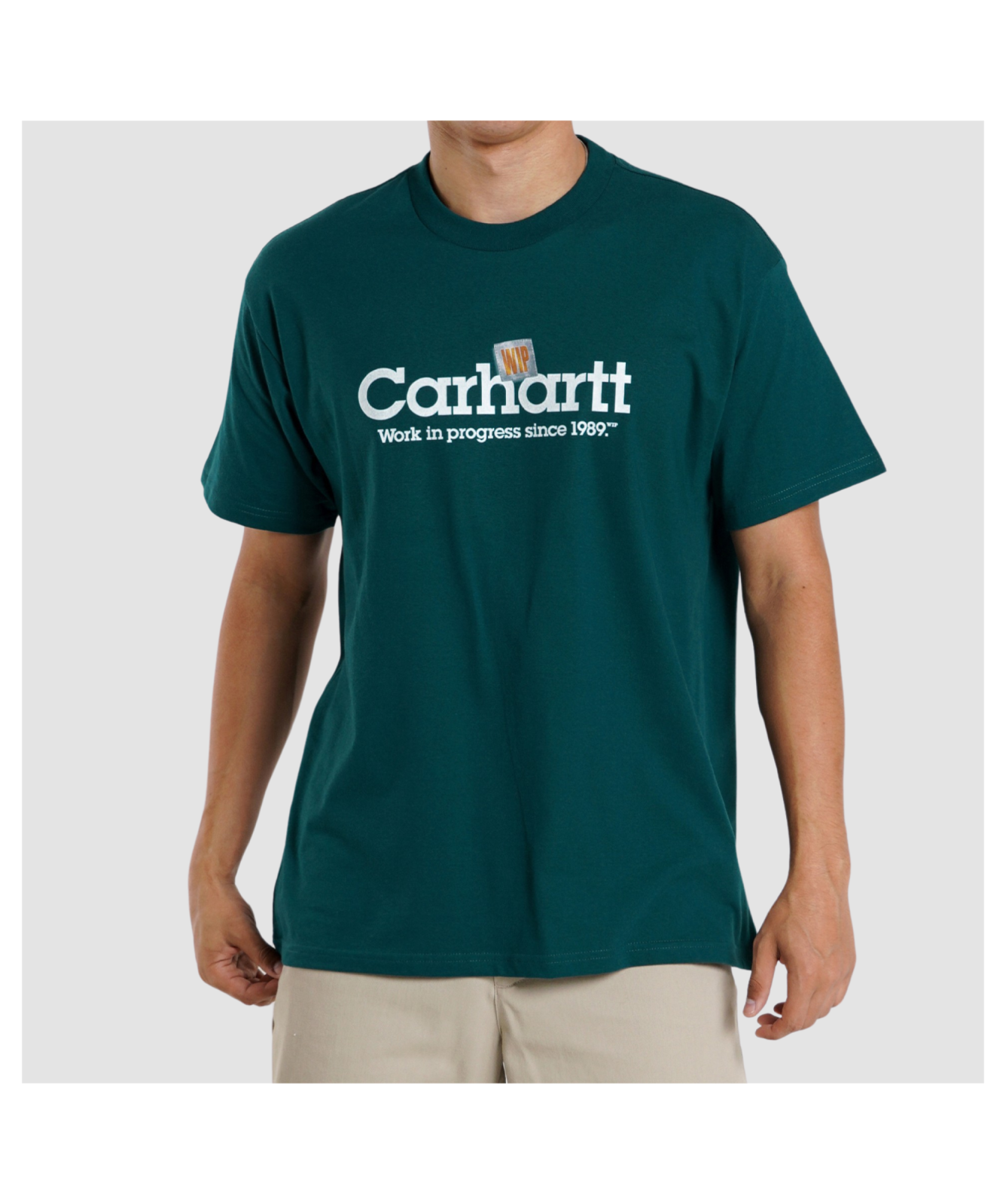 ★ドイツ発*carhartt WIP*新作*Label Script Tシャツ/BLACK★ Carhartt WIP Label Script T-Shirt | Black - ﻿﻿I034421_89_XX