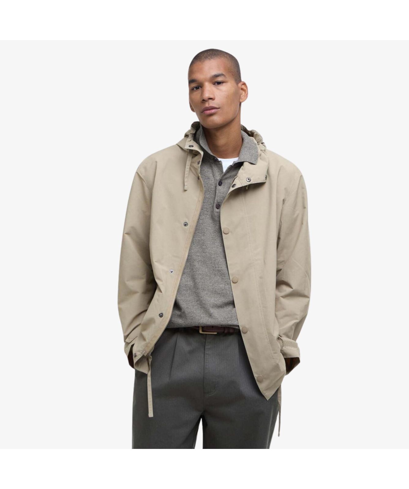 Barbour Quay Showerproof Lightweight Jacket | Sand-MSP0095ST71