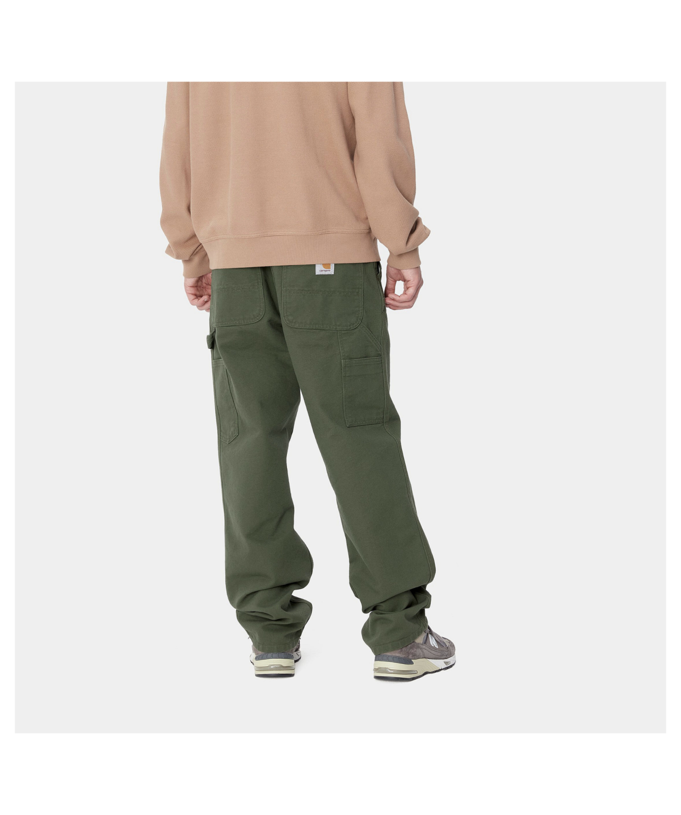 Carhartt WIP Men's Single Knee Pants | Green ﻿﻿I031497_2BR_02