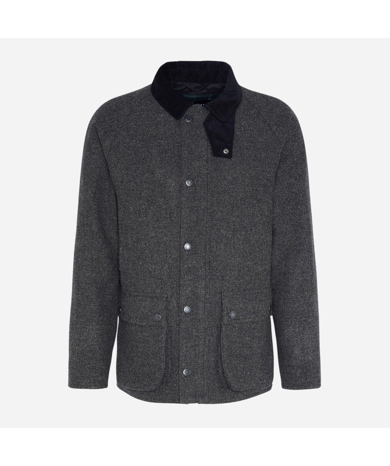 Barbour Bedale Wool Men's Jacket | Navy-MWO0283NY73-Charcoal